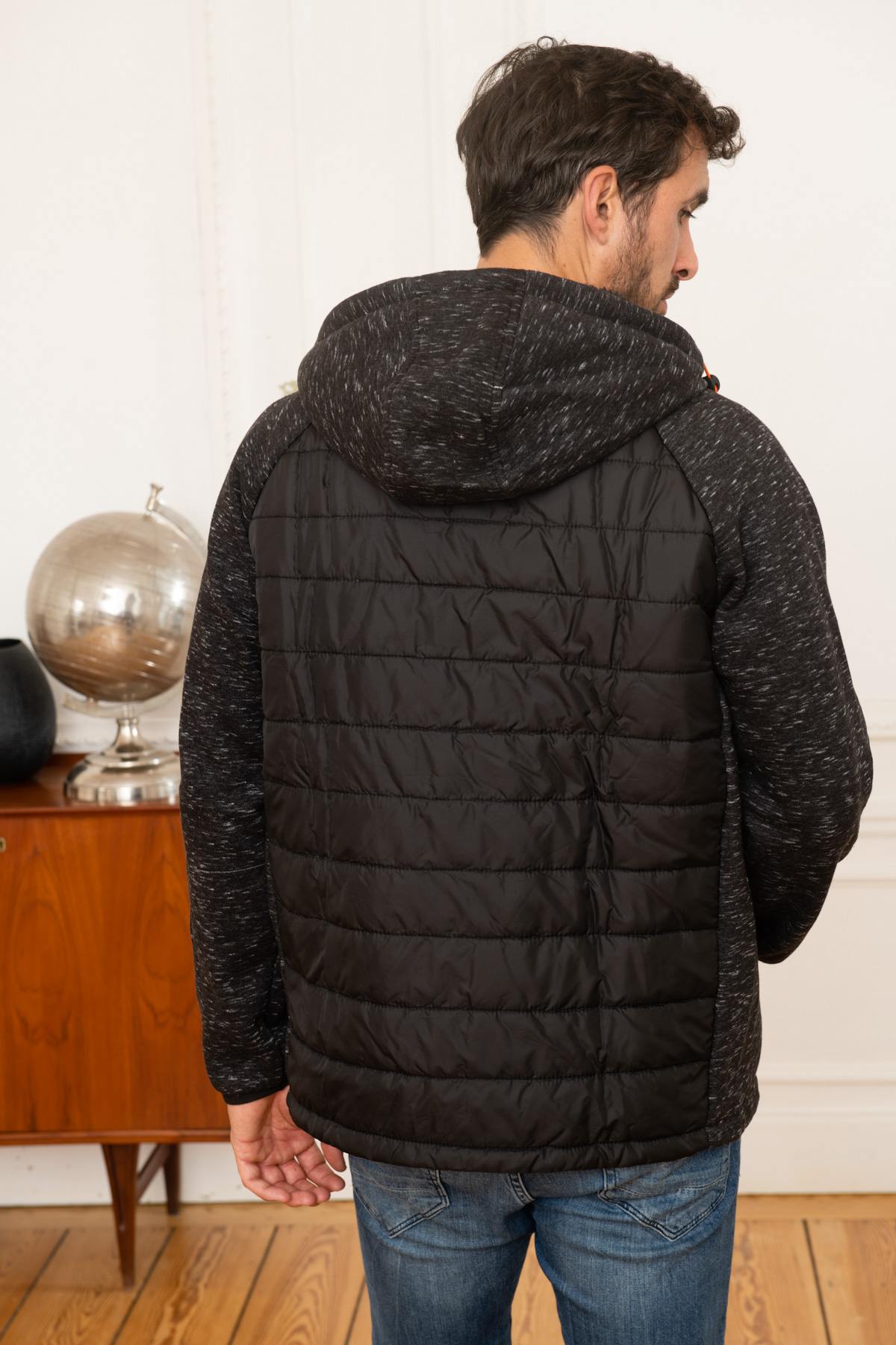 Herren Jacke 24h Le Mans VESTE KS562-005 NOIR — Ansicht 5