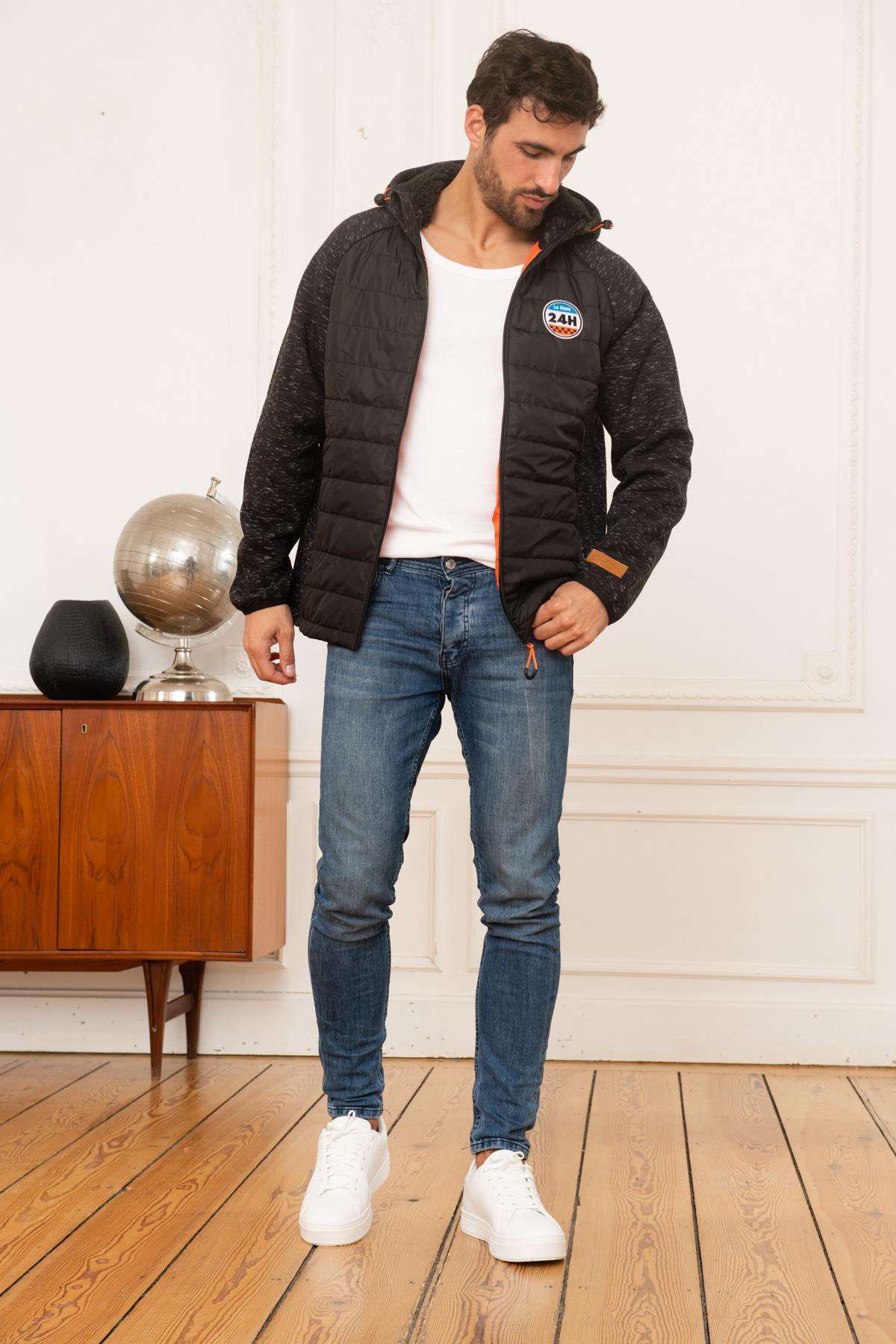 Herren Jacke 24h Le Mans VESTE KS562-005 NOIR — Ansicht 2