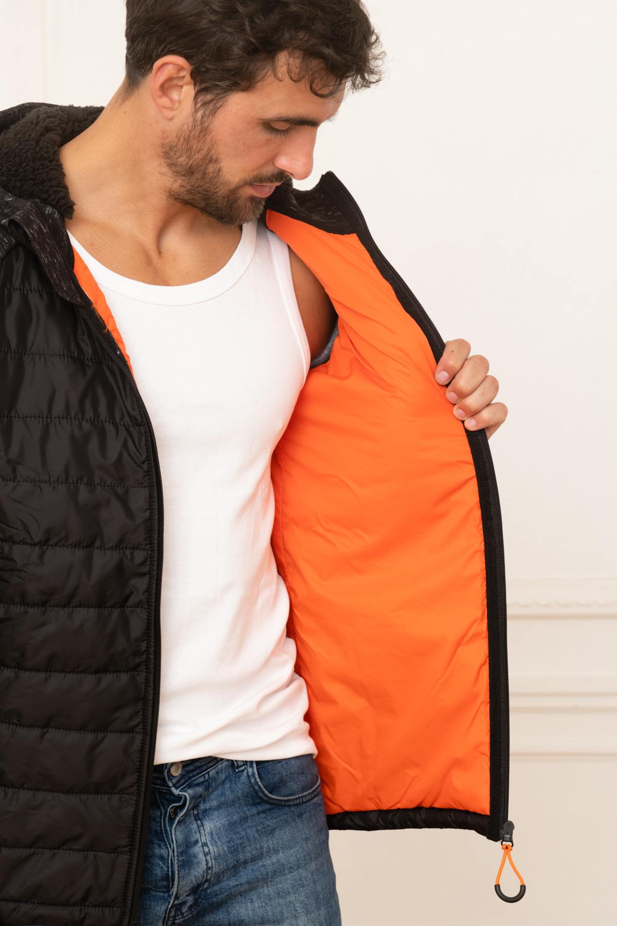 Herren Jacke 24h Le Mans VESTE KS562-005 NOIR — Ansicht 4