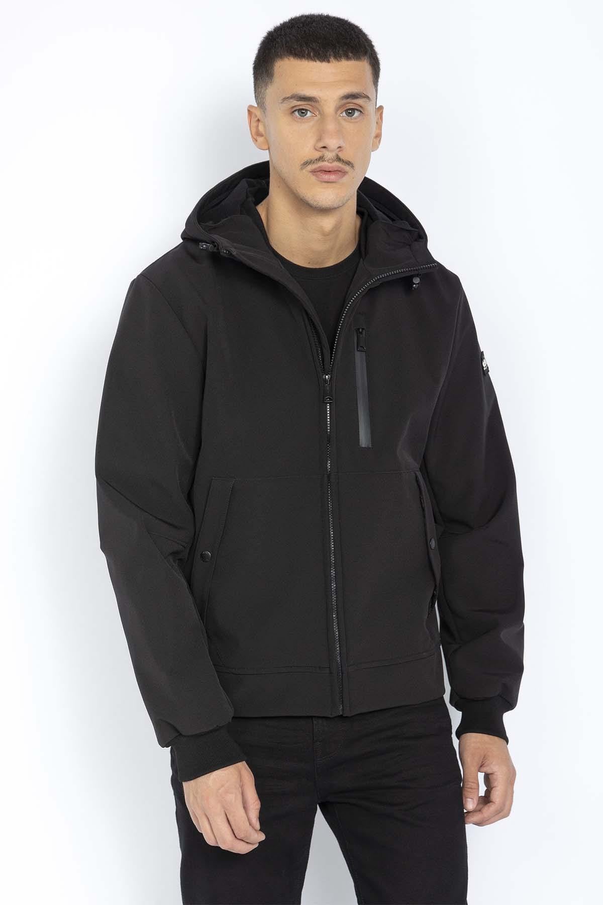 Blouson Homme Schott KALE BLACK — vue 1