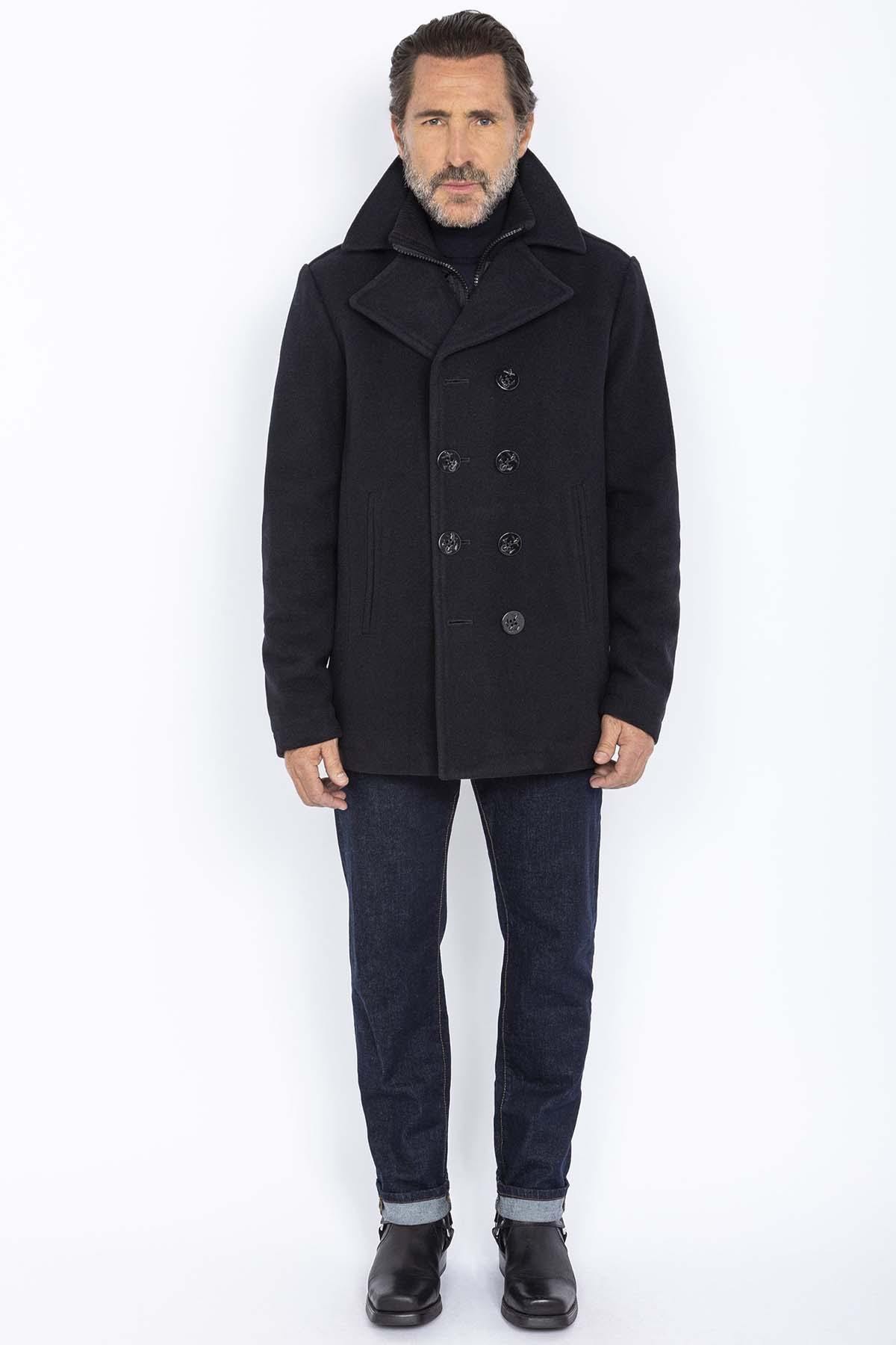 Veste Homme Schott CYCLONE2 D.NAVY — vue 3
