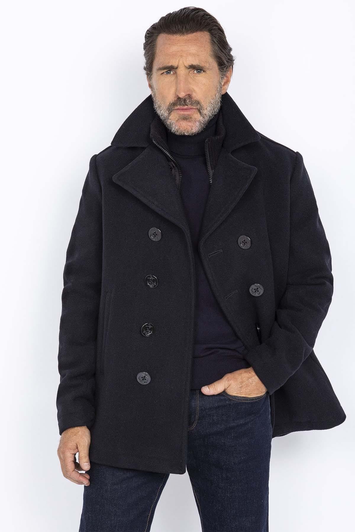 Veste Homme Schott CYCLONE2 D.NAVY — vue 1