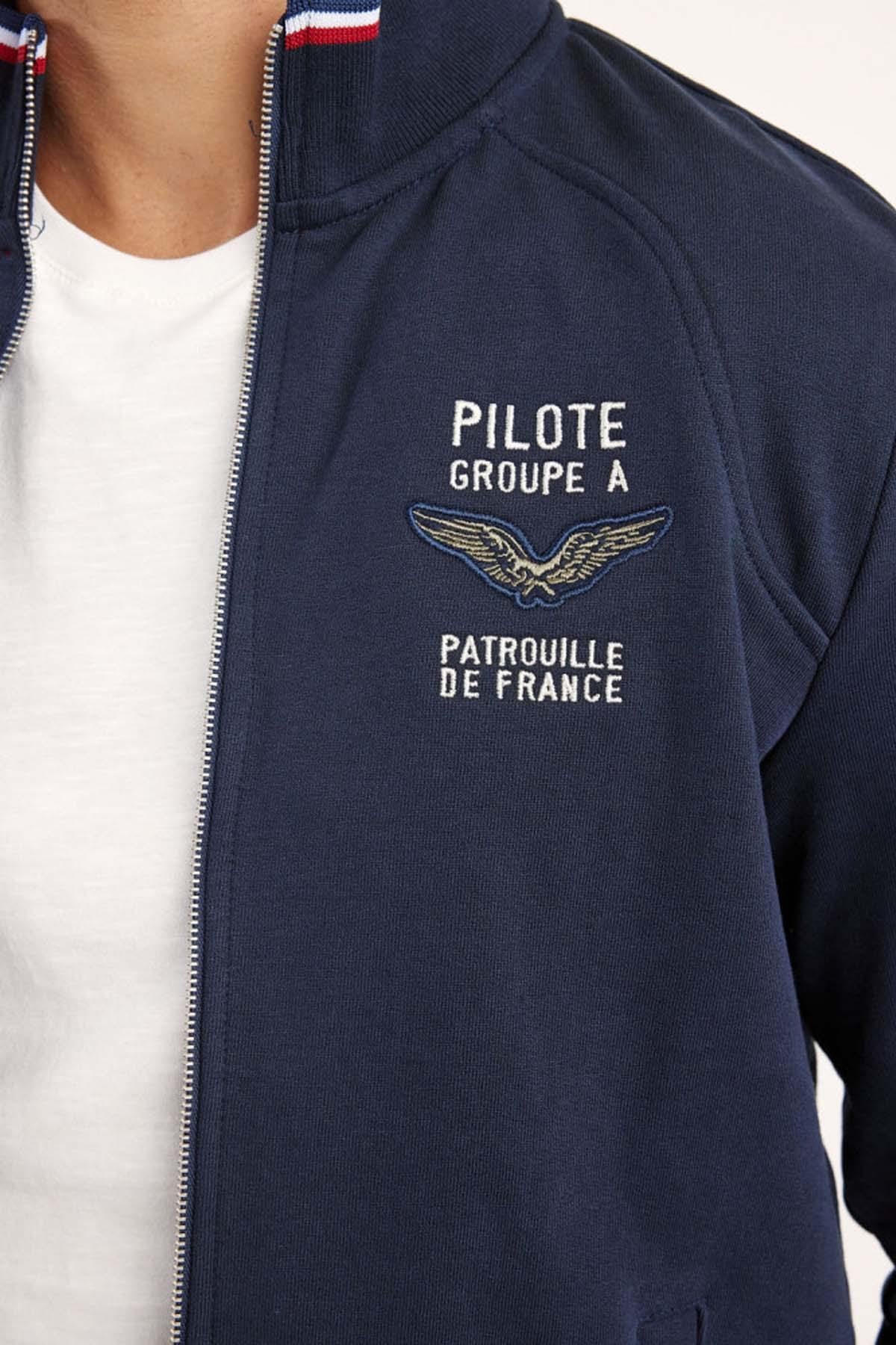 Maglione/felpa Uomo Patrouille De France ACTIVE FRENCH NAVY BLUE — vista 6