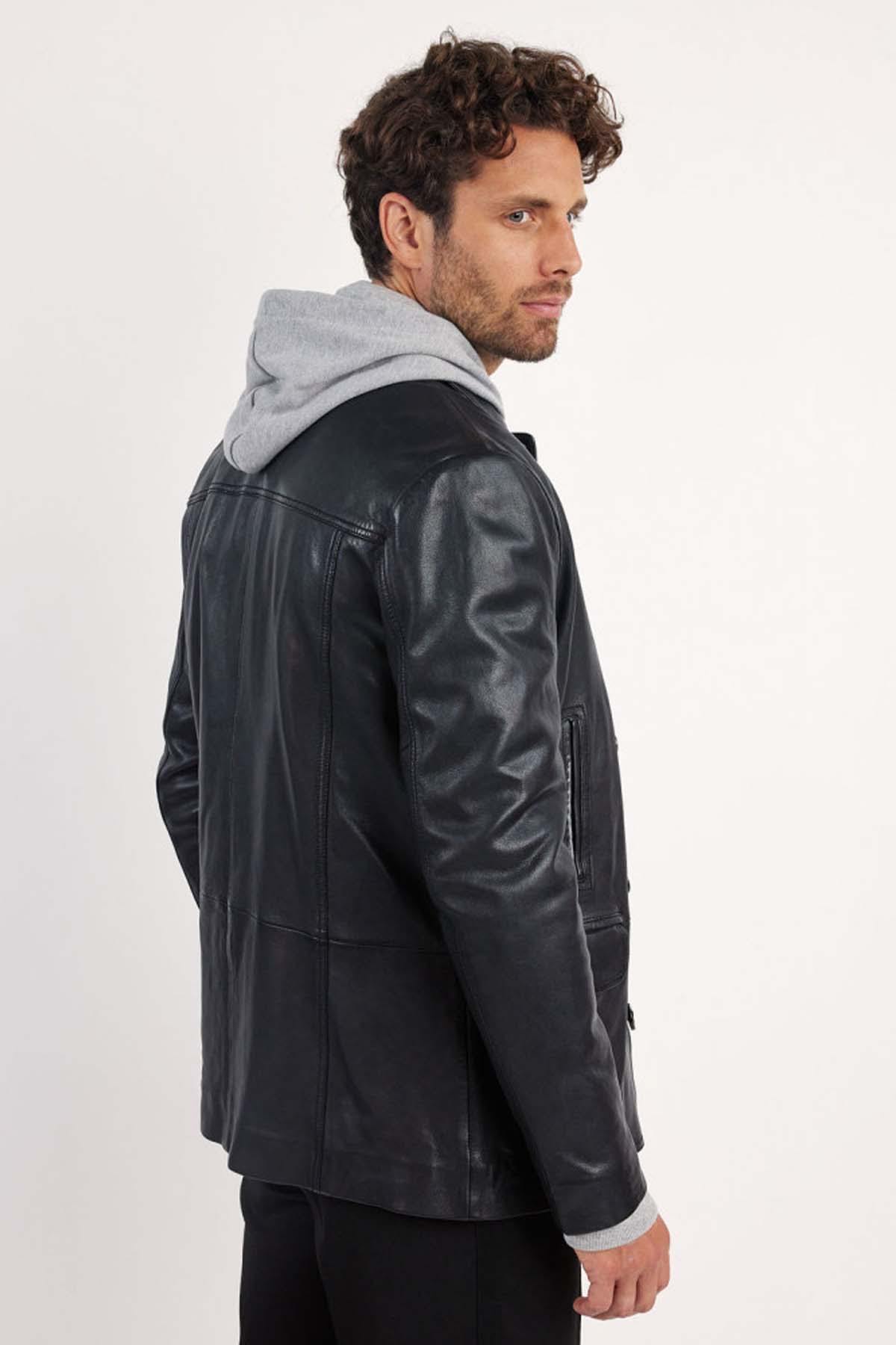 Giacche Uomo Redskins RALF NEWPORT BLACK — vista 3