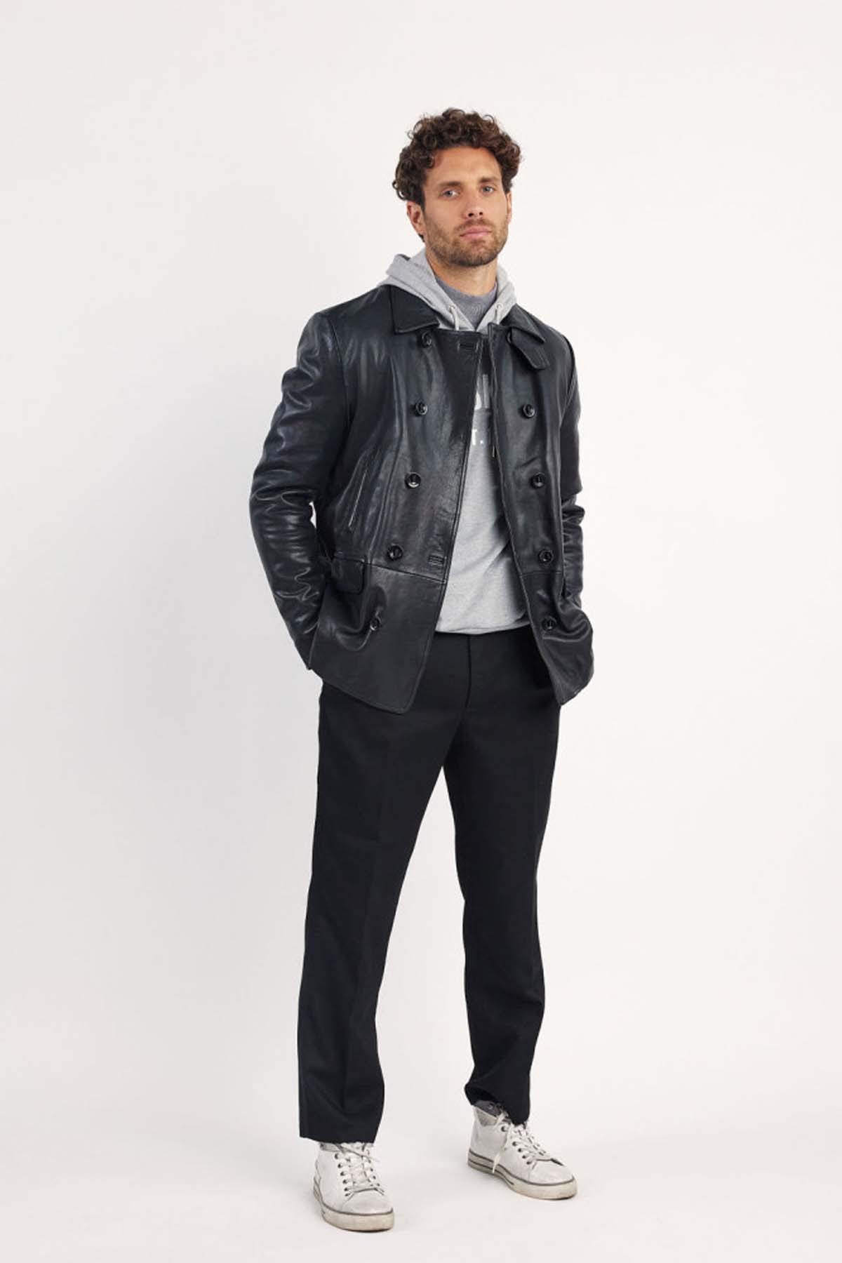 Giacche Uomo Redskins RALF NEWPORT BLACK — vista 1
