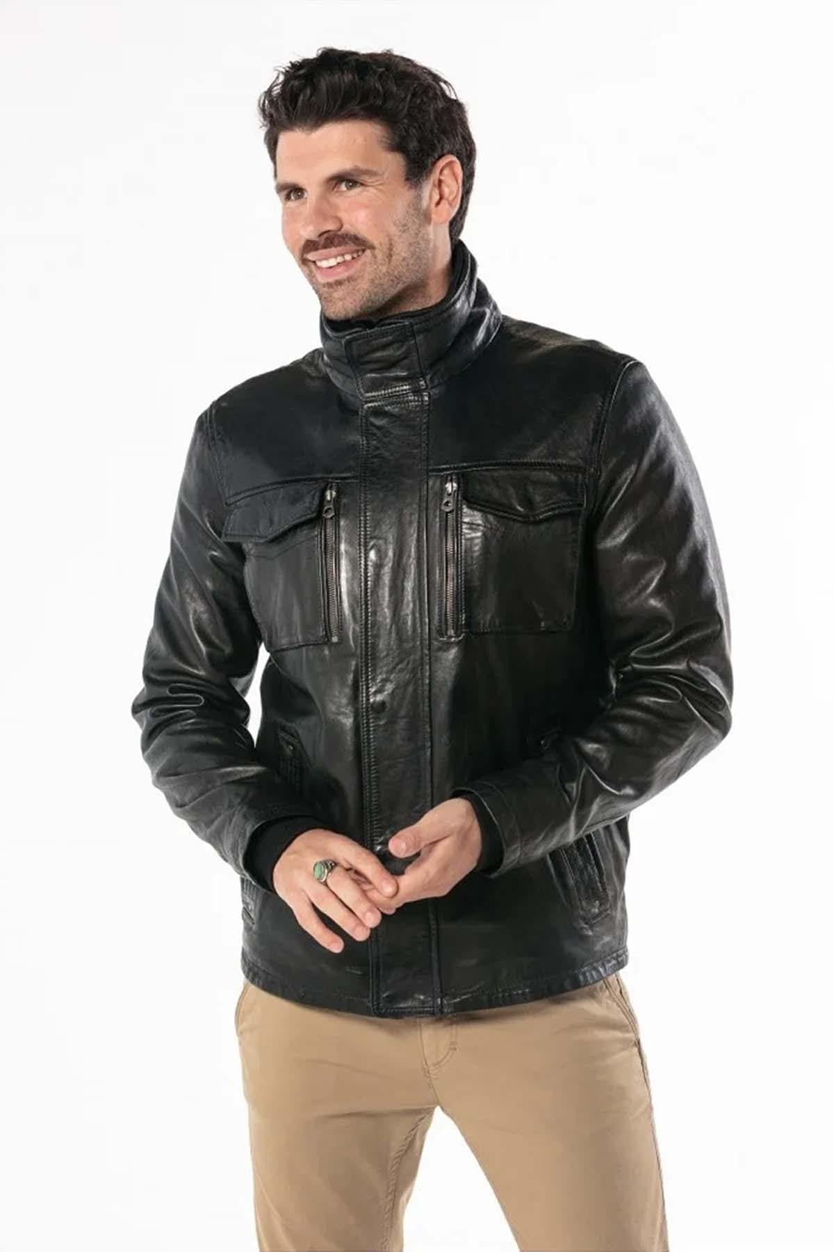 Giacche Uomo Daytona ANDERSON IC SHEEP TIGER BLACK — vista 1