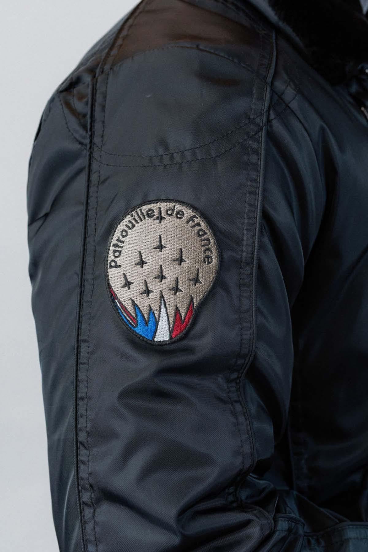 Chaqueta Hombre Patrouille De France HURRICAN FIGHTER NAVY BLUE — vista 3