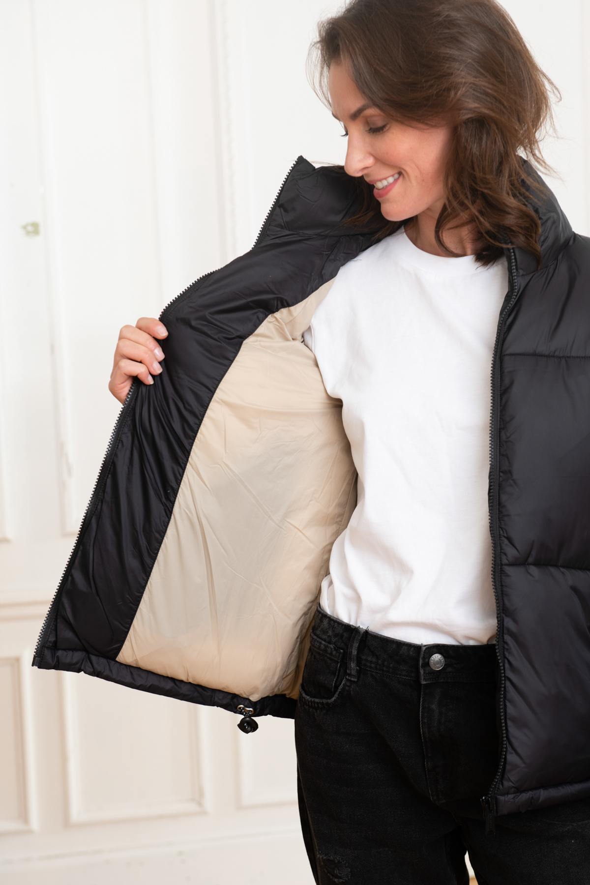 Giacche Donna Schott BELSTARWRS BLACK — vista 4