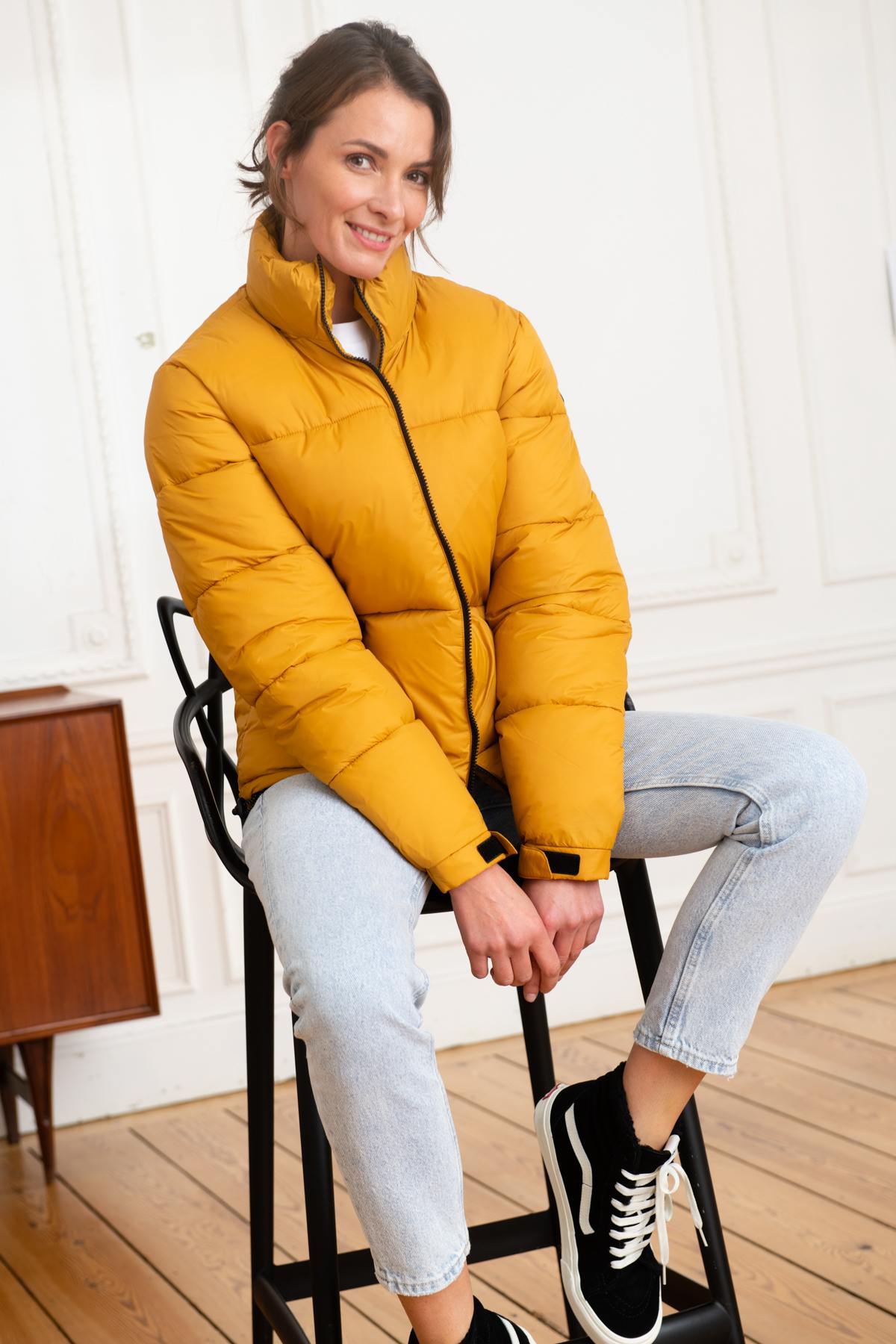 Chaqueta Mujeres Schott BELSTARWRS GOLD — vista 1