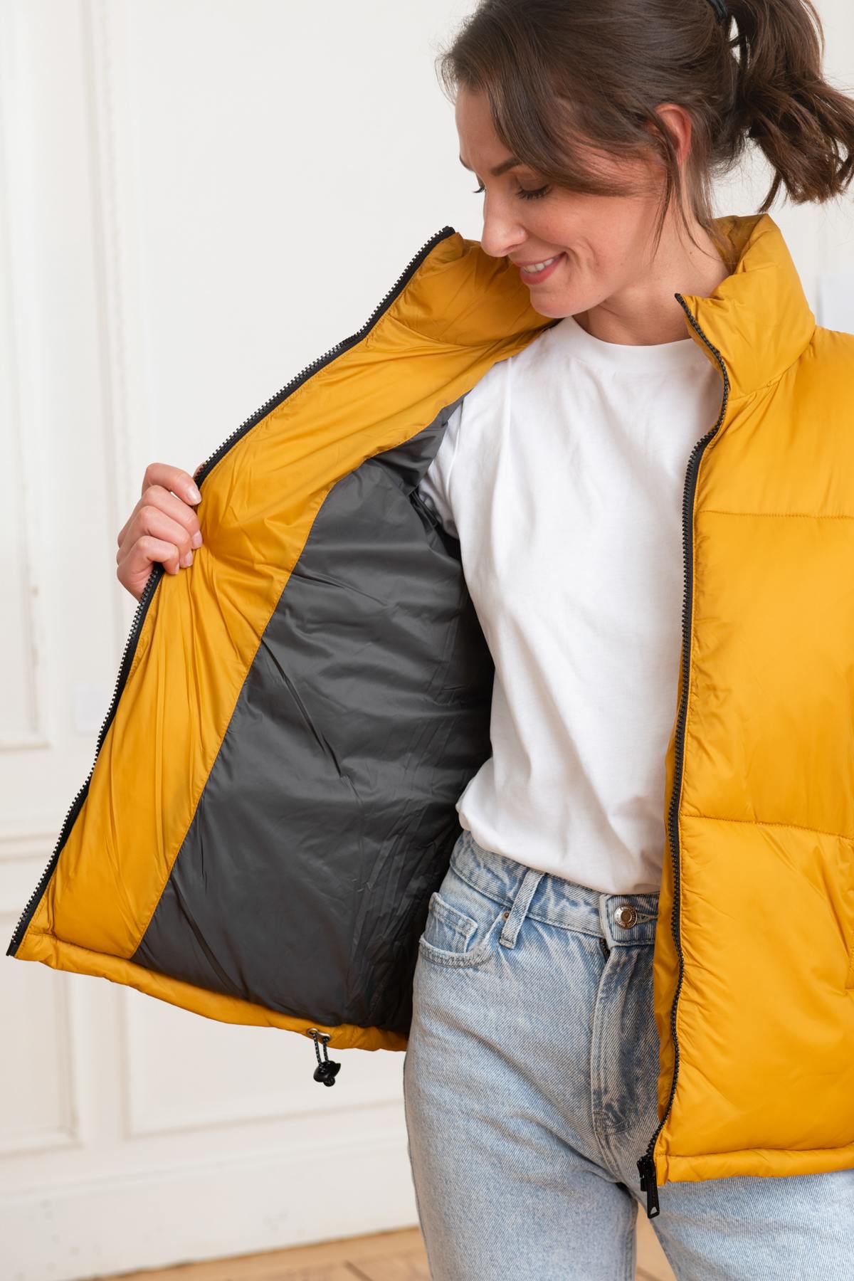 Chaqueta Mujeres Schott BELSTARWRS GOLD — vista 3