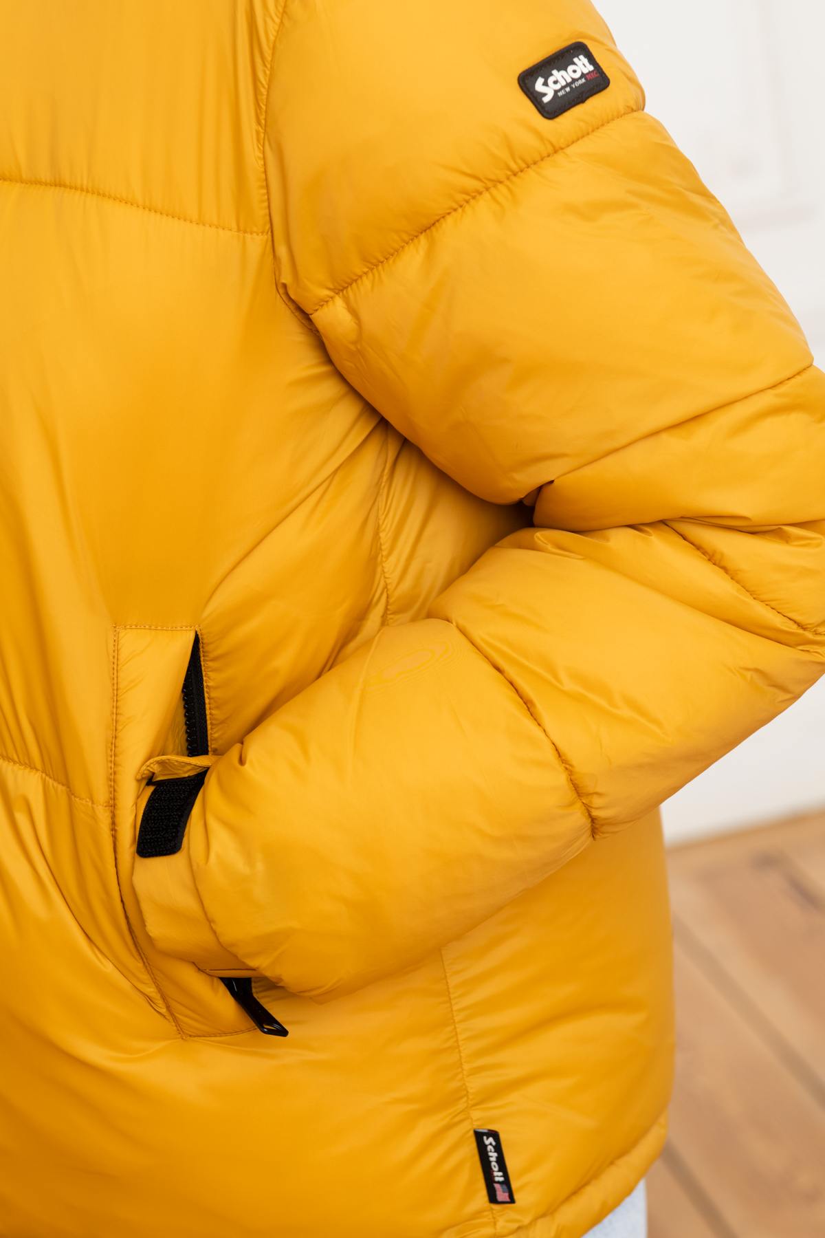 Chaqueta Mujeres Schott BELSTARWRS GOLD — vista 6