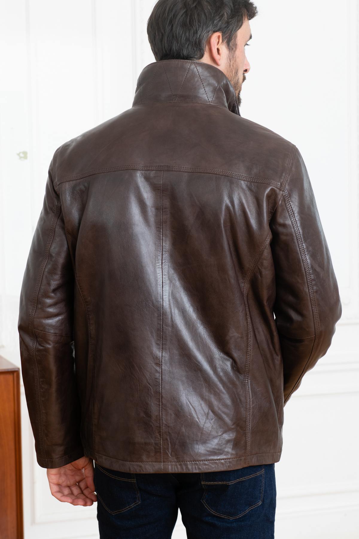 Herren Mantel Daytona DARWIN IC LAMB ZENITH BROWN  — Ansicht 5
