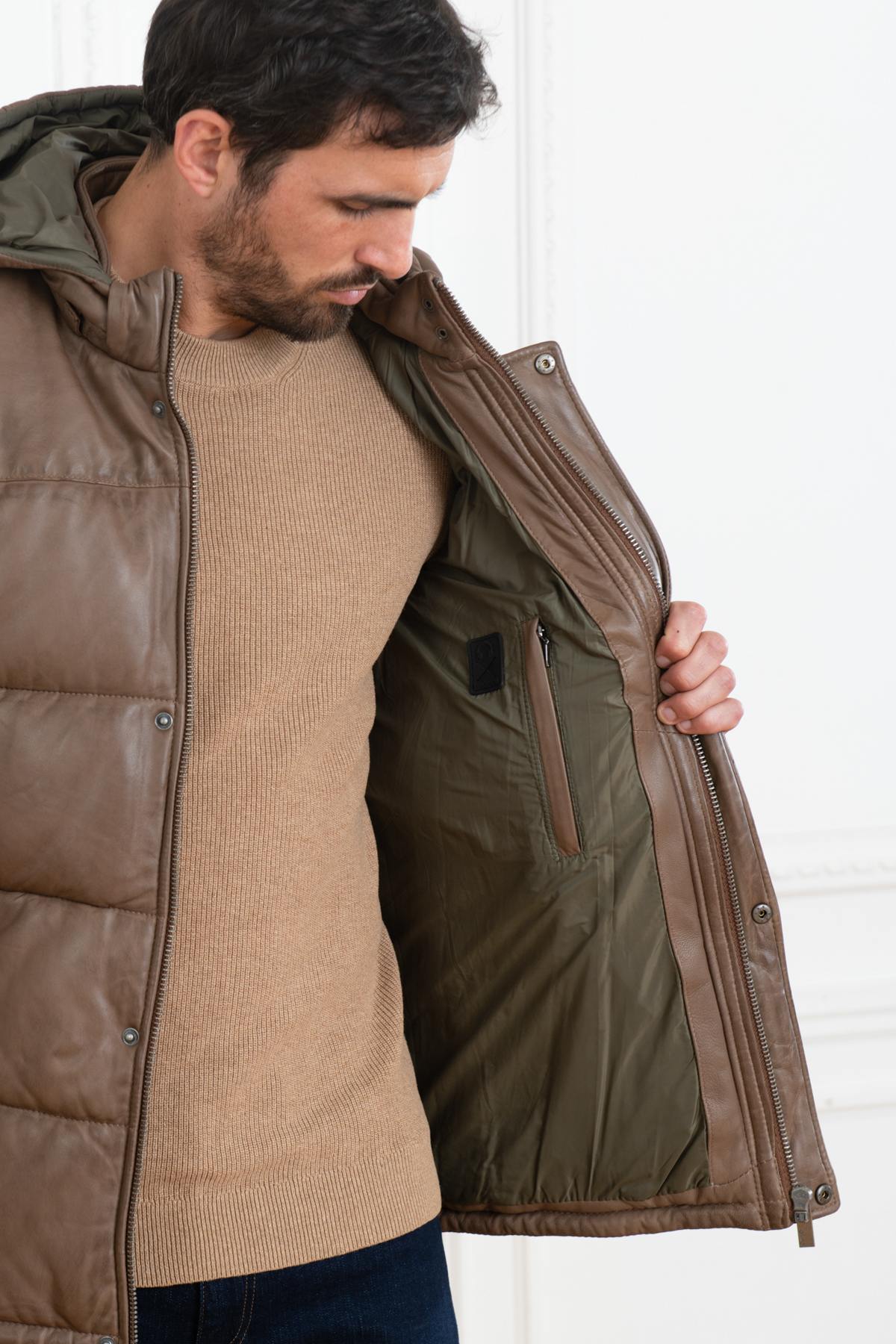 Chaqueta Hombre Oakwood TAG MARRON 503 — vista 4
