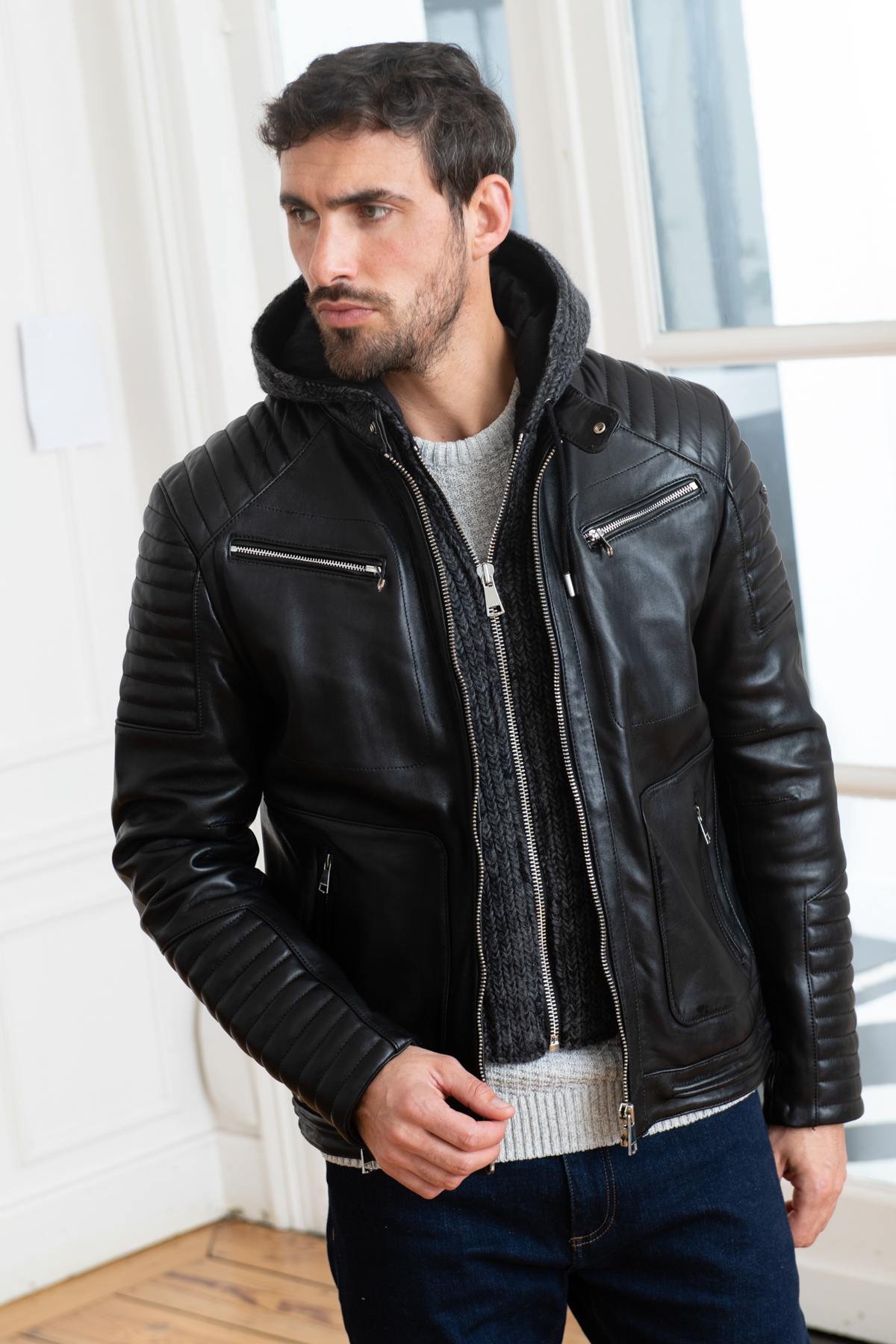 Chaqueta Hombre Redskins BYRON MOJITO BLACK  — vista 3