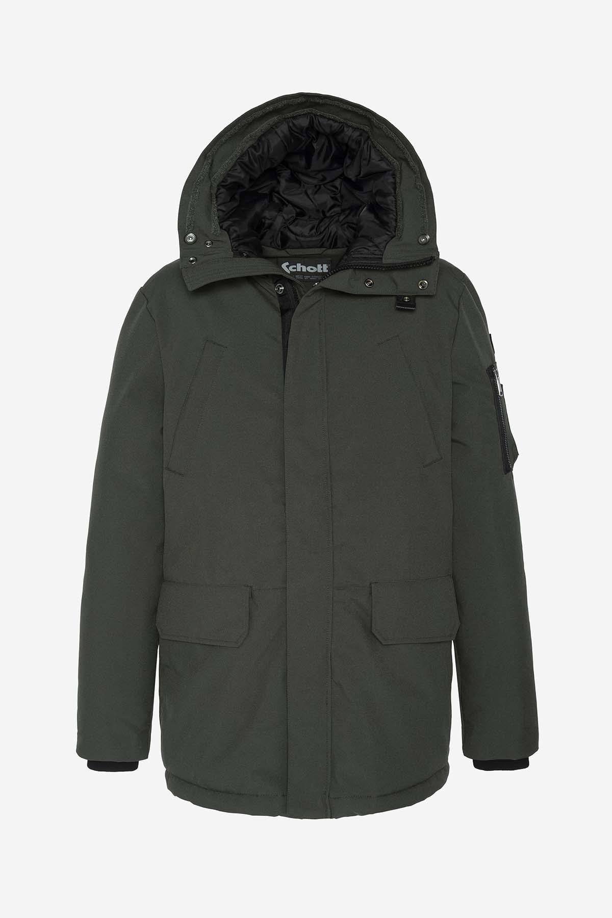 Cazadora Hombre Schott NELSON20 KAKI  — vista 2