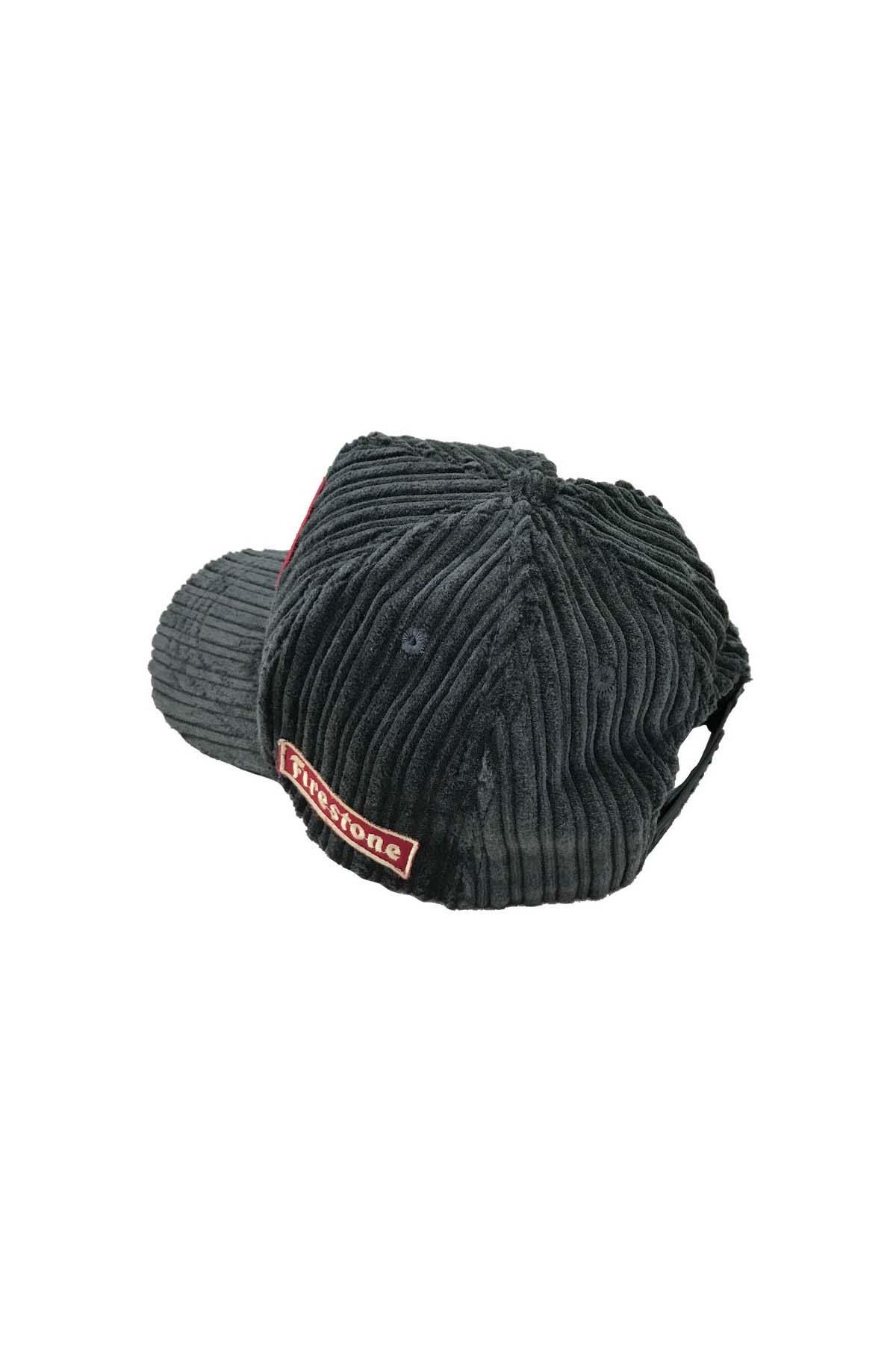 Herren Kappe Warson Motors MECHANIC 53 VELOUR CARBONE — Ansicht 2