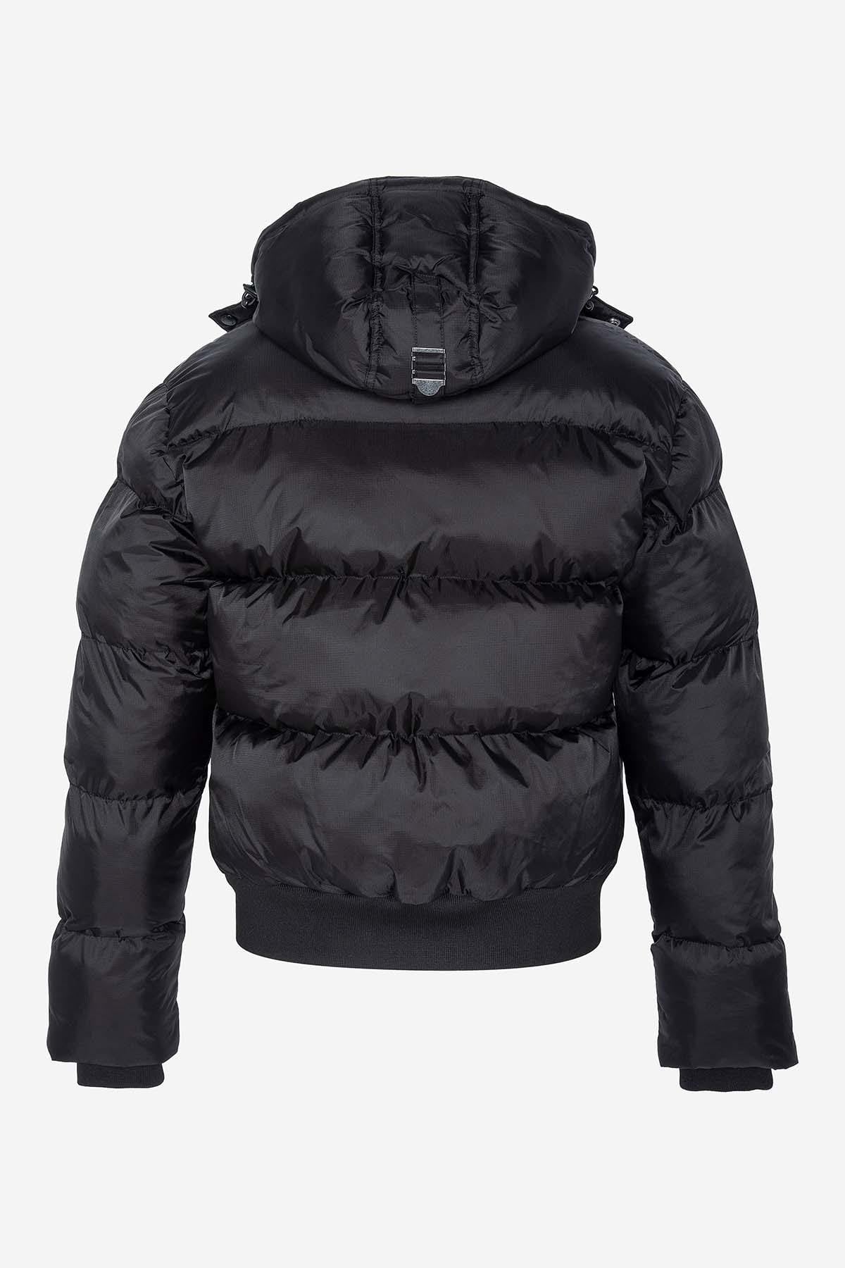 Giacche Uomo Schott CHICAGO BLACK — vista 3