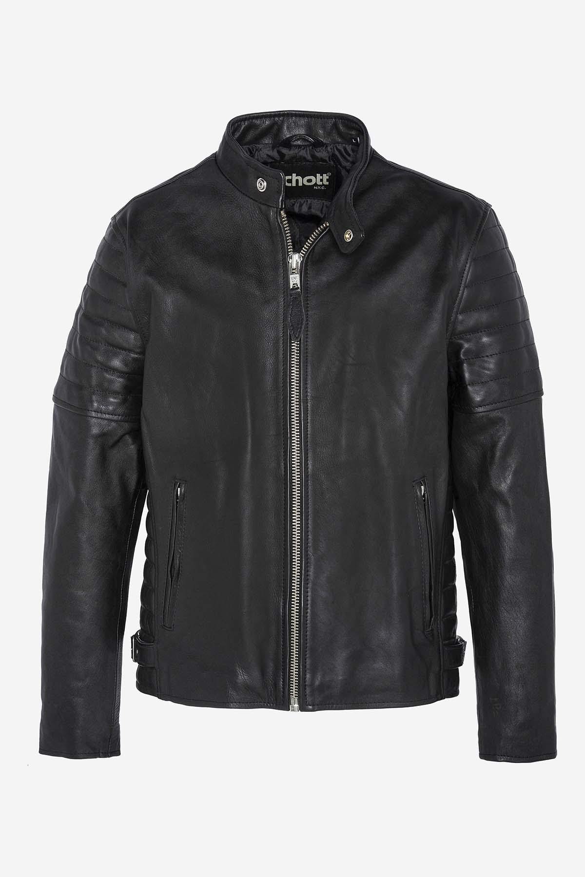 Herren Jacke Schott LCJOE BLACK — Ansicht 6