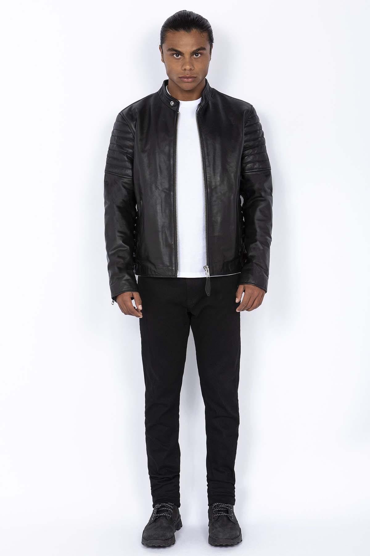 Herren Jacke Schott LCJOE BLACK — Ansicht 2