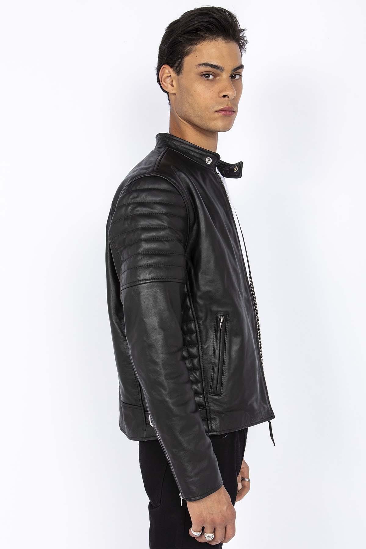 Herren Jacke Schott LCJOE BLACK — Ansicht 1