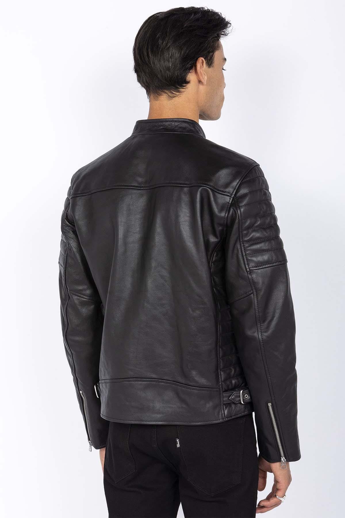 Herren Jacke Schott LCJOE BLACK — Ansicht 5