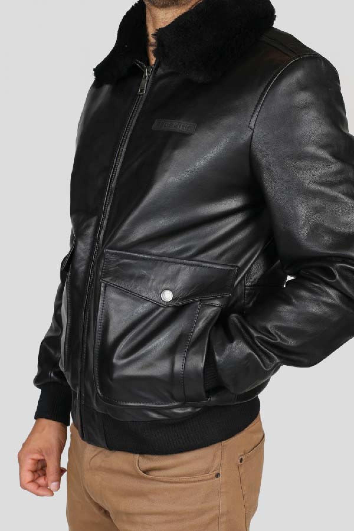 Blouson Homme Redskins PATTON ARGUS BLACK — vue 1