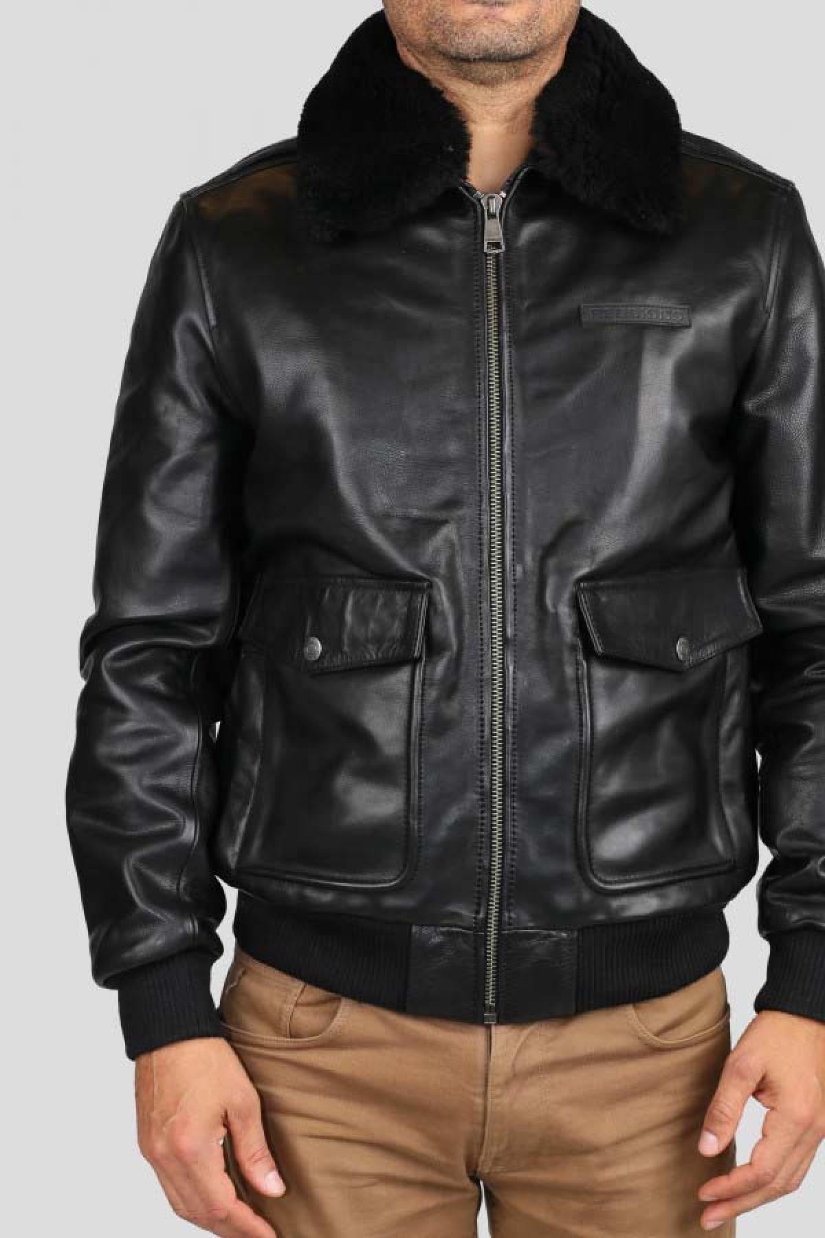 Blouson Homme Redskins PATTON ARGUS BLACK — vue 3