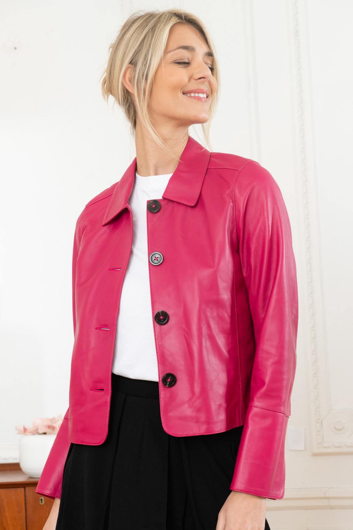 Chaqueta Mujeres Oakwood LESLIE FUSHIA 548 — vista 1