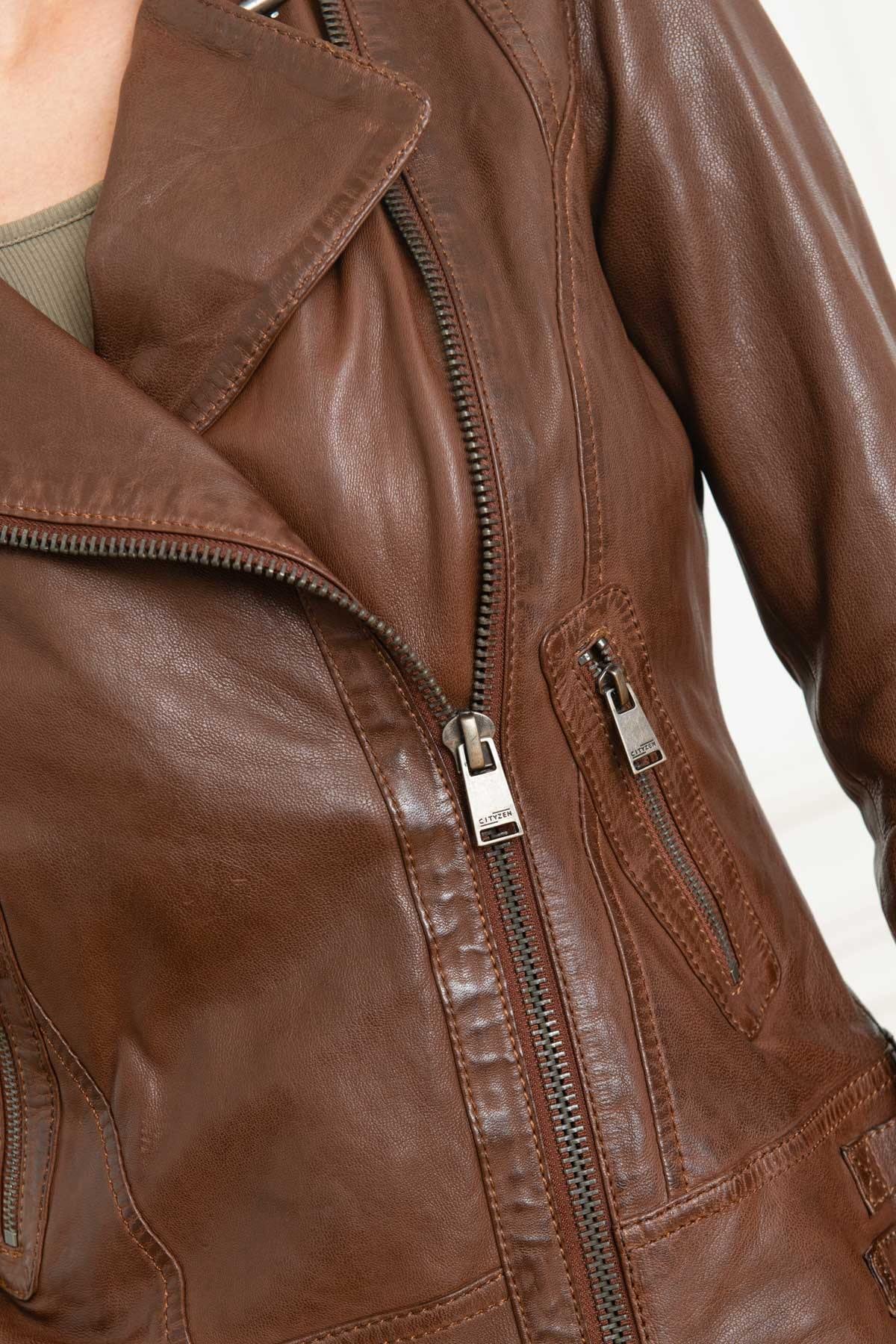 Chaqueta Mujeres Cityzen APRILIA 2 MID BROWN — vista 12