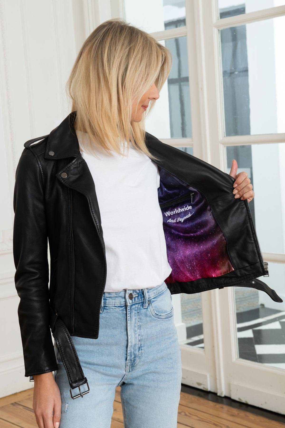 Giacche Donna Cityzen COSMOS 2 BLACK — vista 7