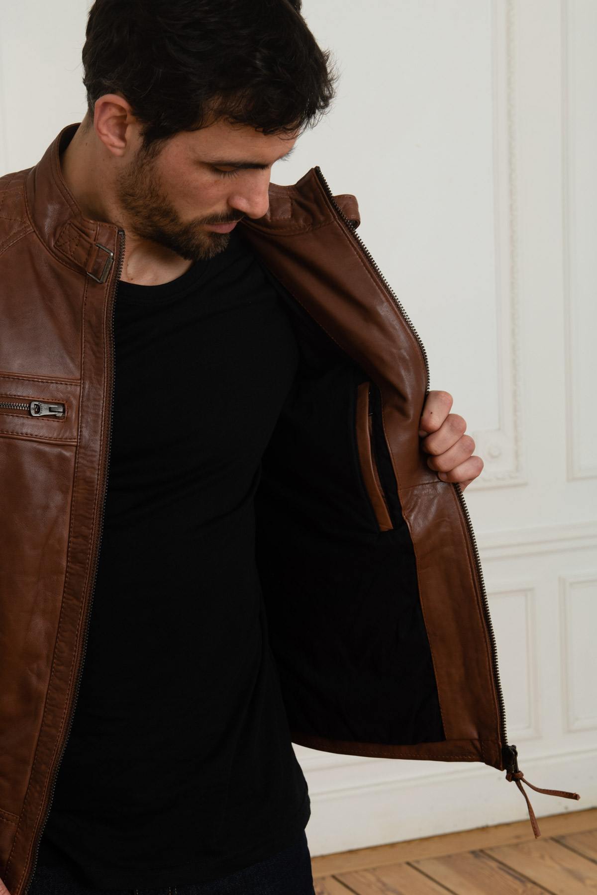 Chaqueta Hombre Redskins BALBOA HOLSTER COGNAC  — vista 7