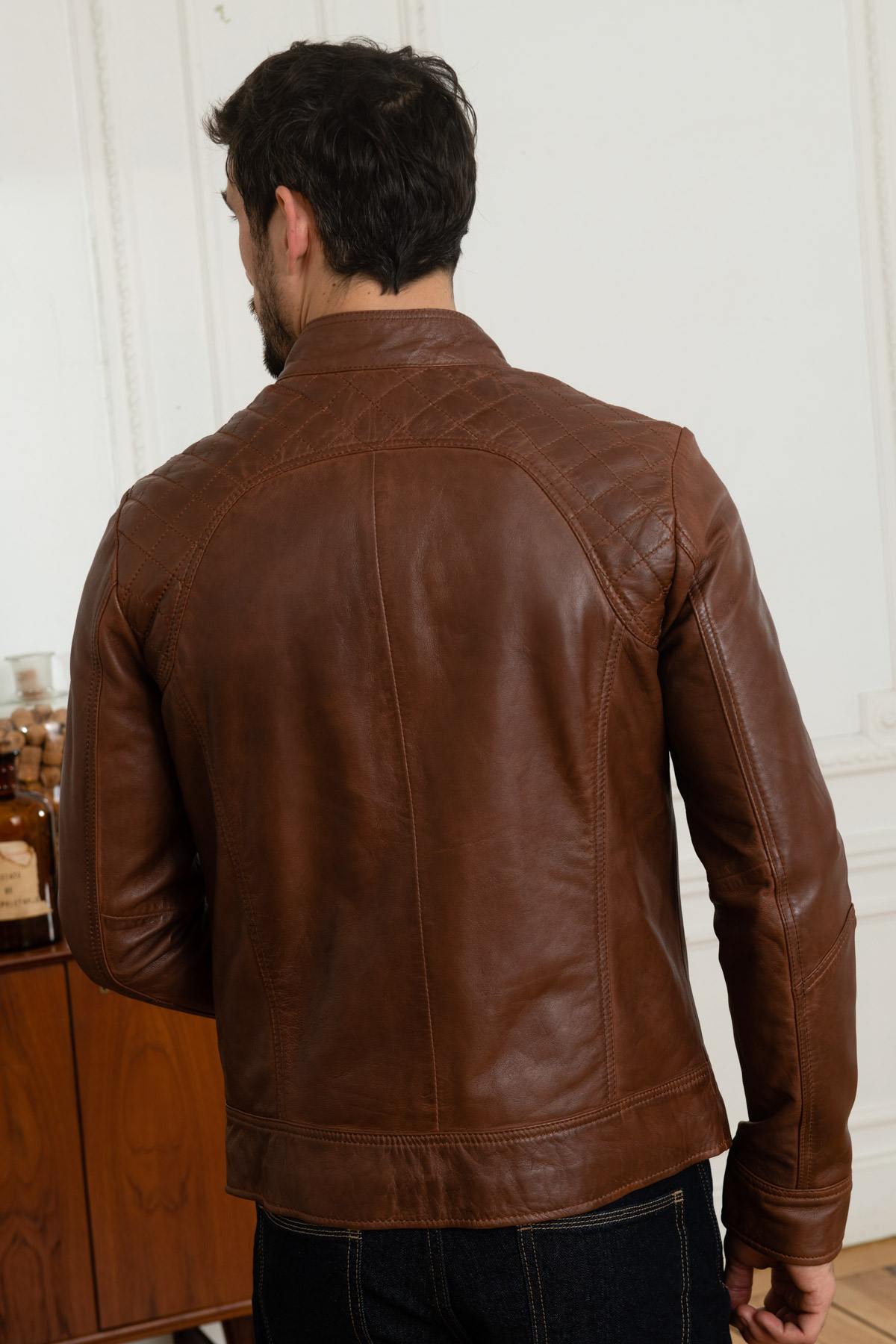 Chaqueta Hombre Redskins BALBOA HOLSTER COGNAC  — vista 8