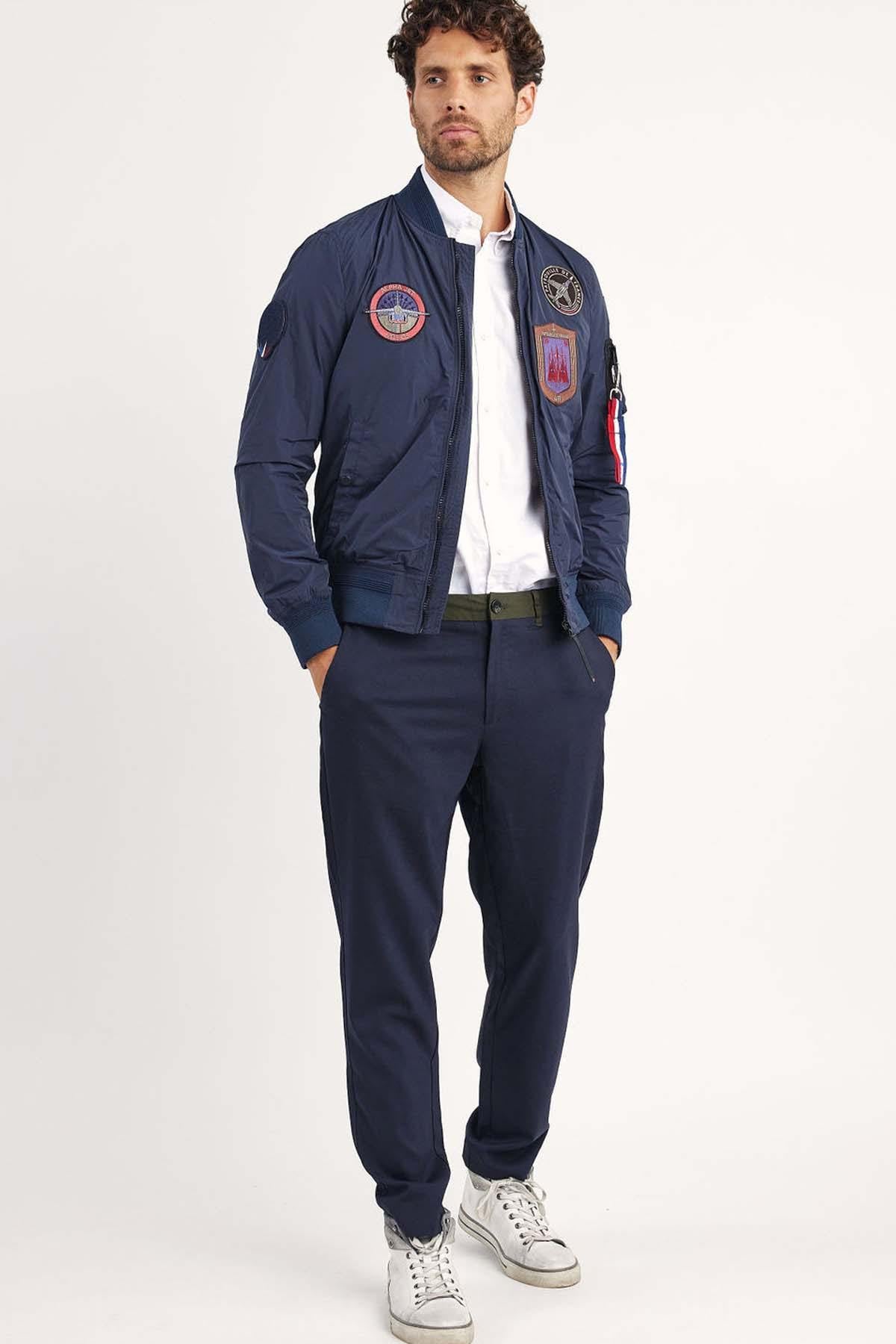 Chaqueta Hombre Patrouille De France RAPTOR MEMORY DARK NAVY — vista 2