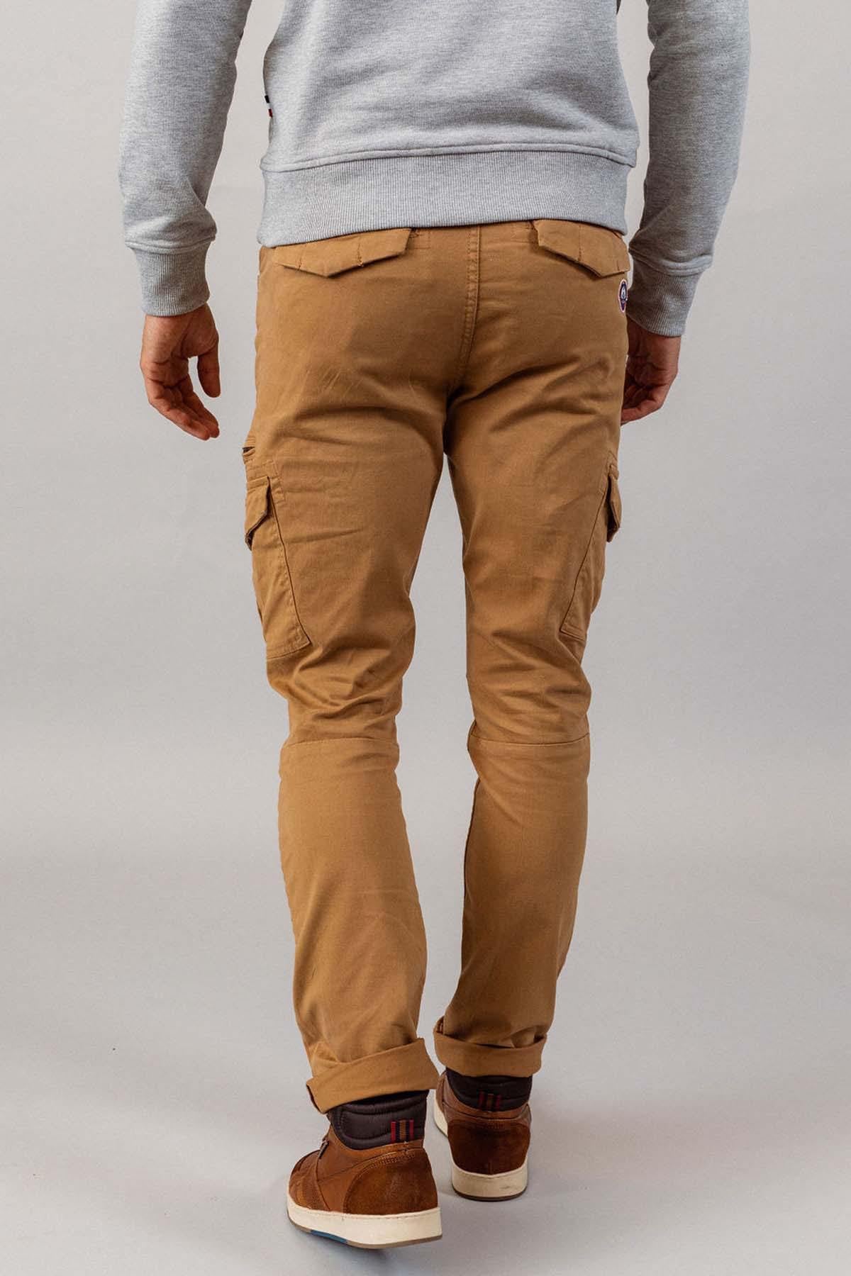 Pantalon Hombre Patrouille De France LARGO MAHEVAN CAMEL — vista 3