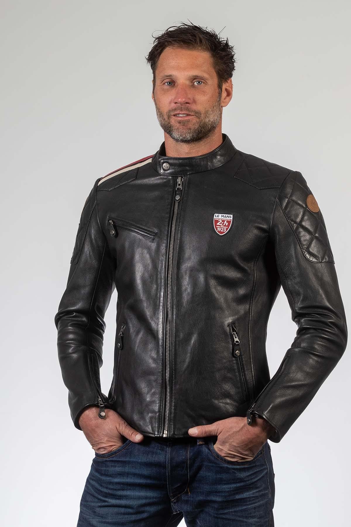 Giacche Uomo 24h Le Mans DUFF SHEEP CROWN BLACK — vista 5