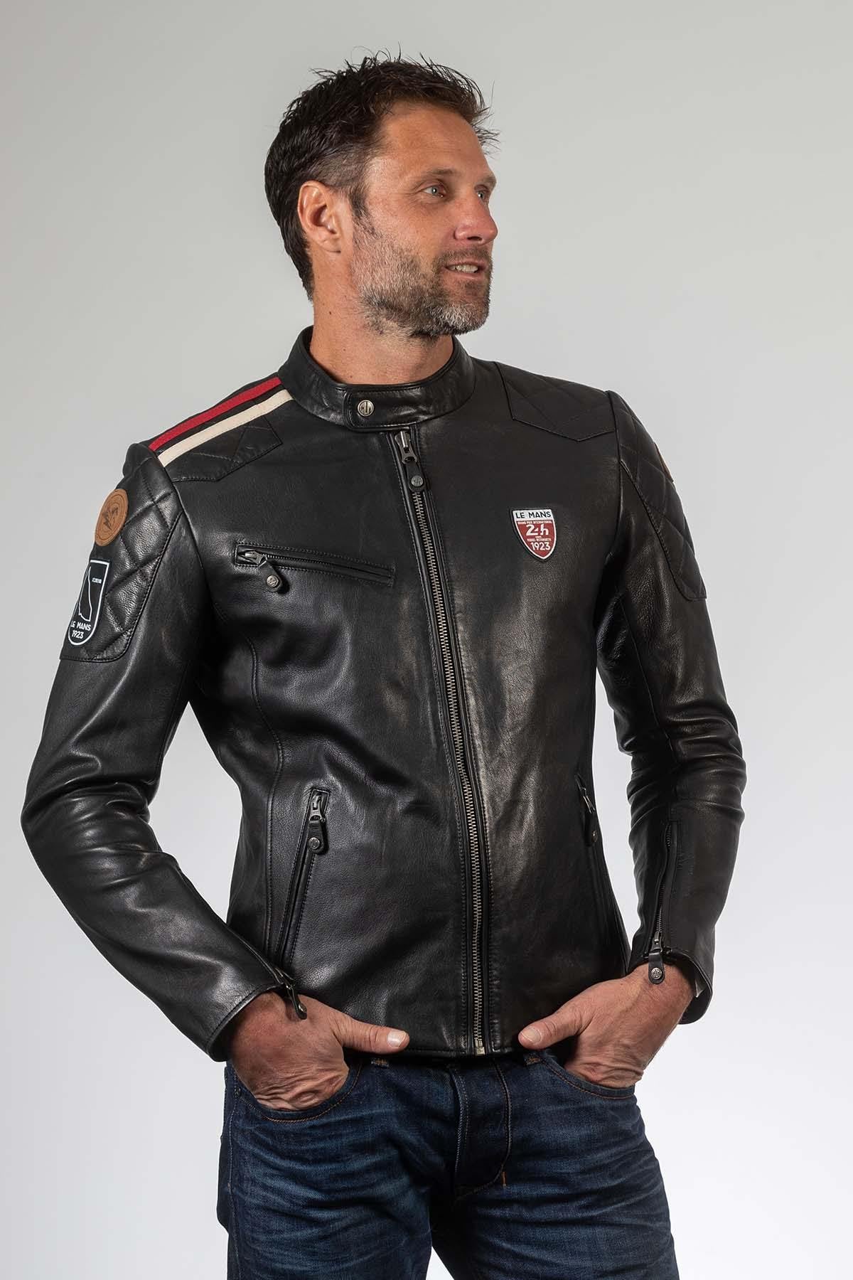 Giacche Uomo 24h Le Mans DUFF SHEEP CROWN BLACK — vista 1