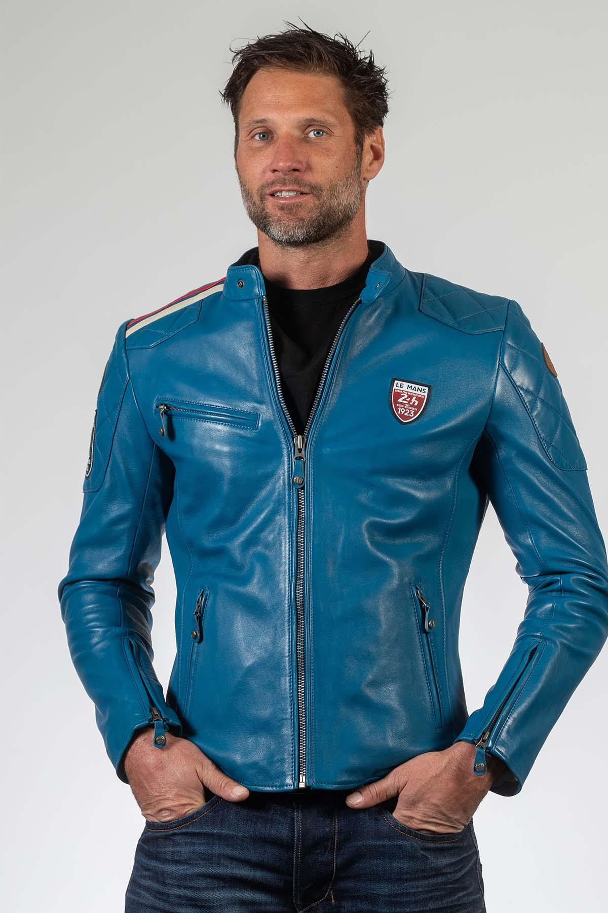Chaqueta Hombre 24h Le Mans DUFF SHEEP CROWN OCEAN BLUE — vista 1