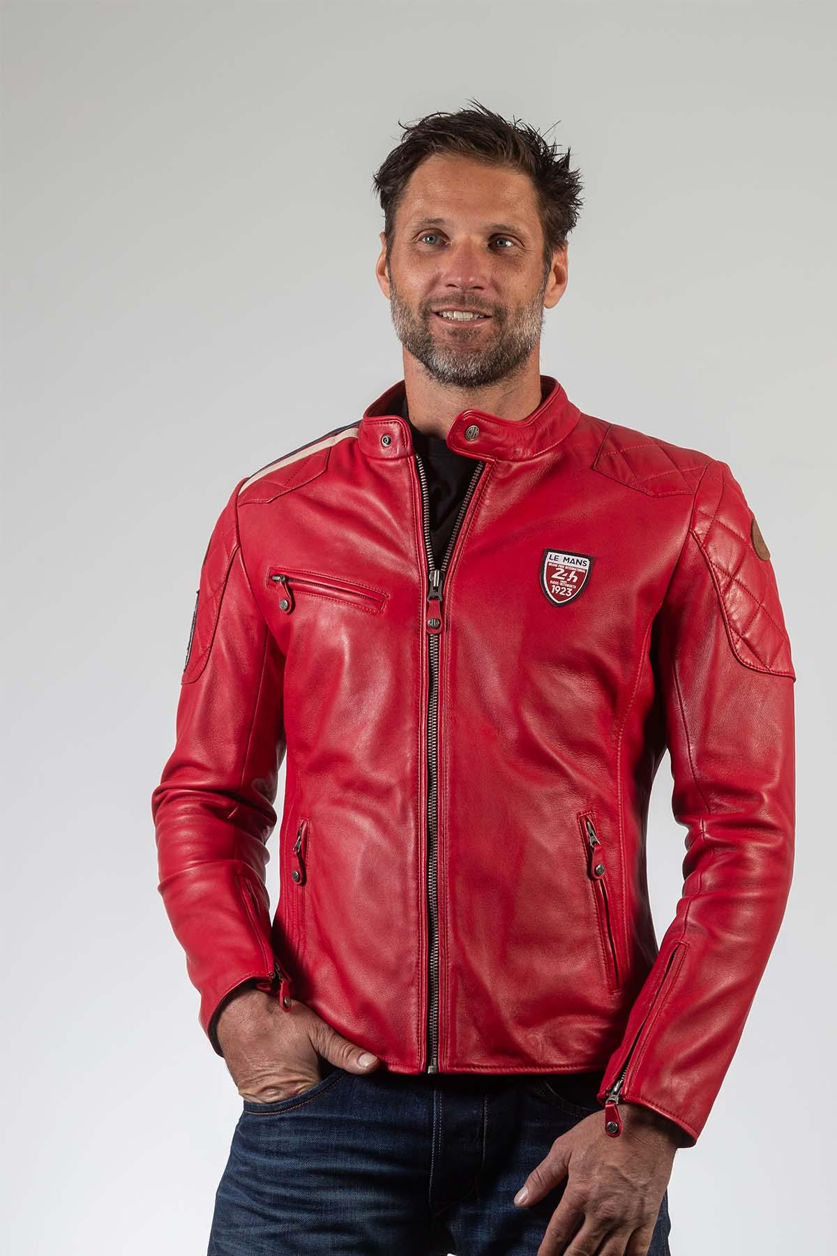 Chaqueta Hombre 24h Le Mans DUFF SHEEP CROWN RACING RED — vista 1