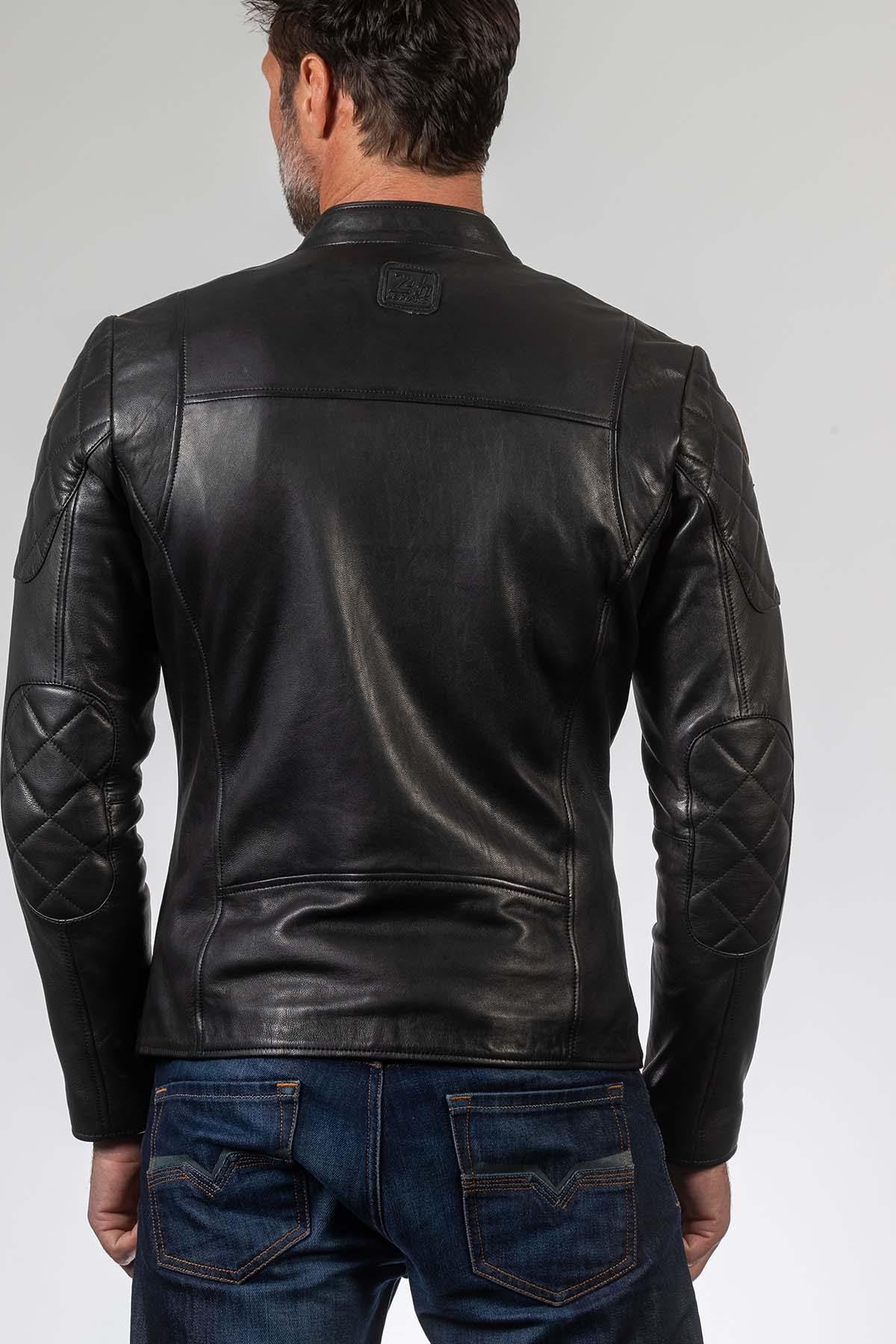 Giacche Uomo 24h Le Mans DUFF SHEEP CROWN BLACK — vista 3