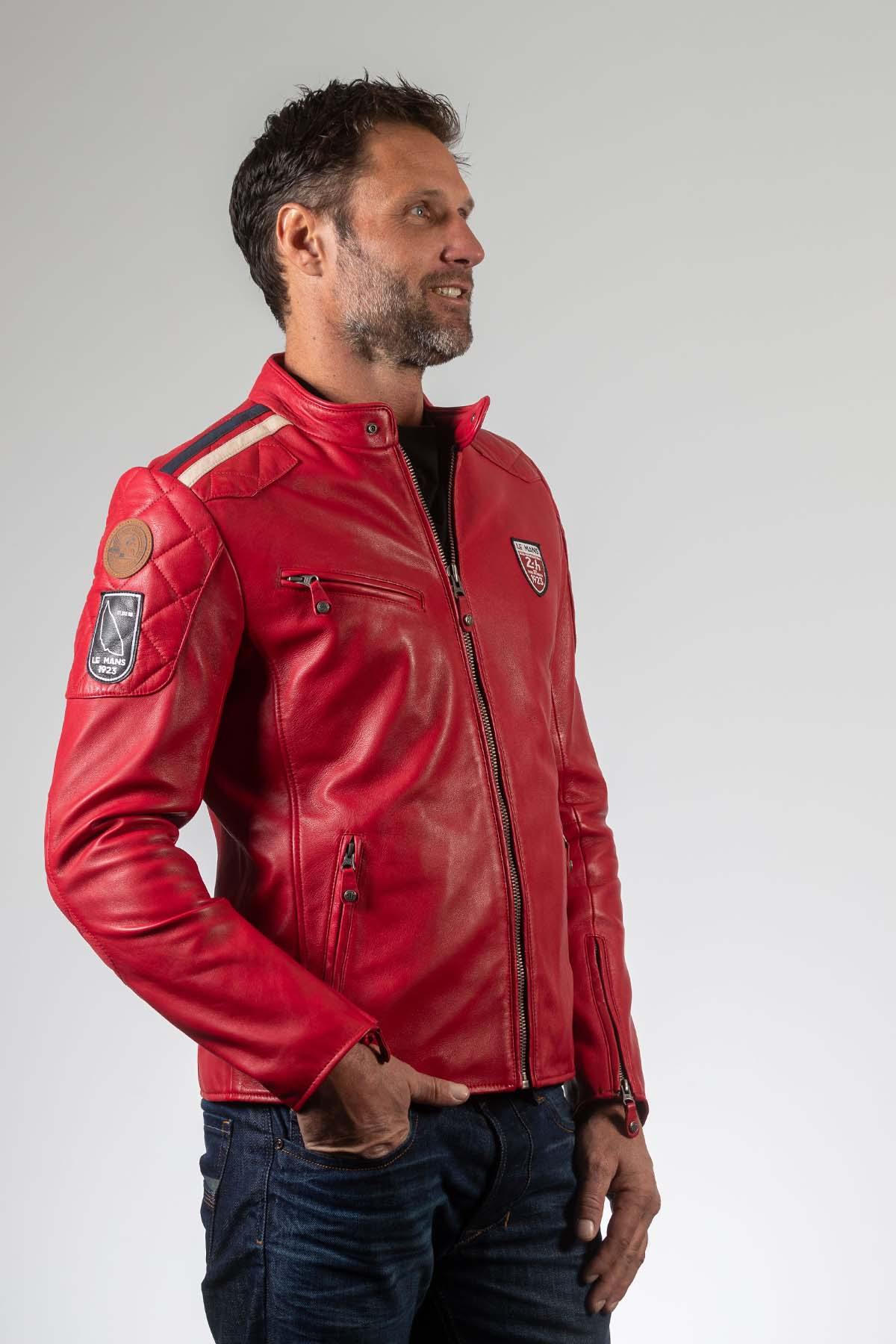 Chaqueta Hombre 24h Le Mans DUFF SHEEP CROWN RACING RED — vista 4