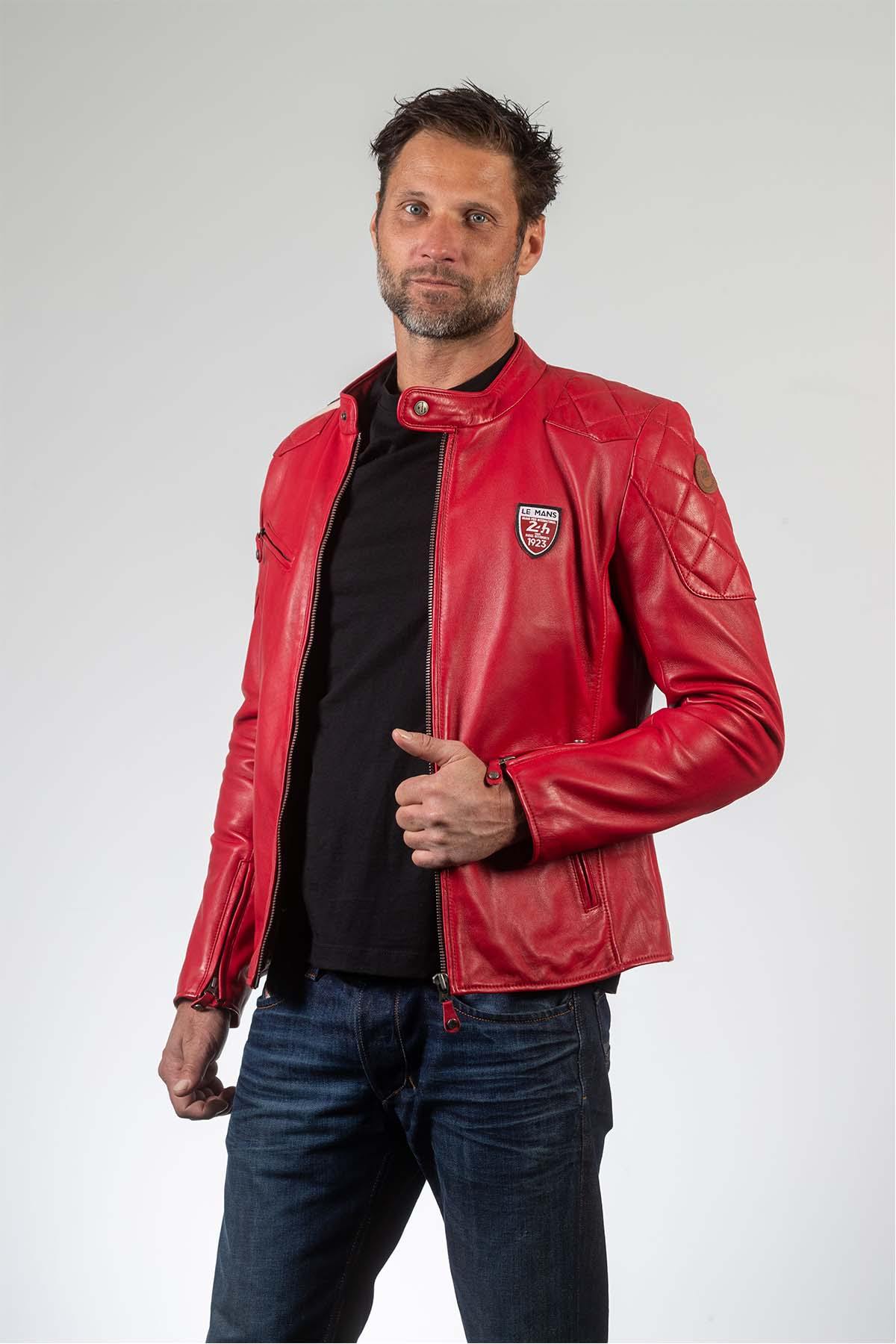 Chaqueta Hombre 24h Le Mans DUFF SHEEP CROWN RACING RED — vista 2