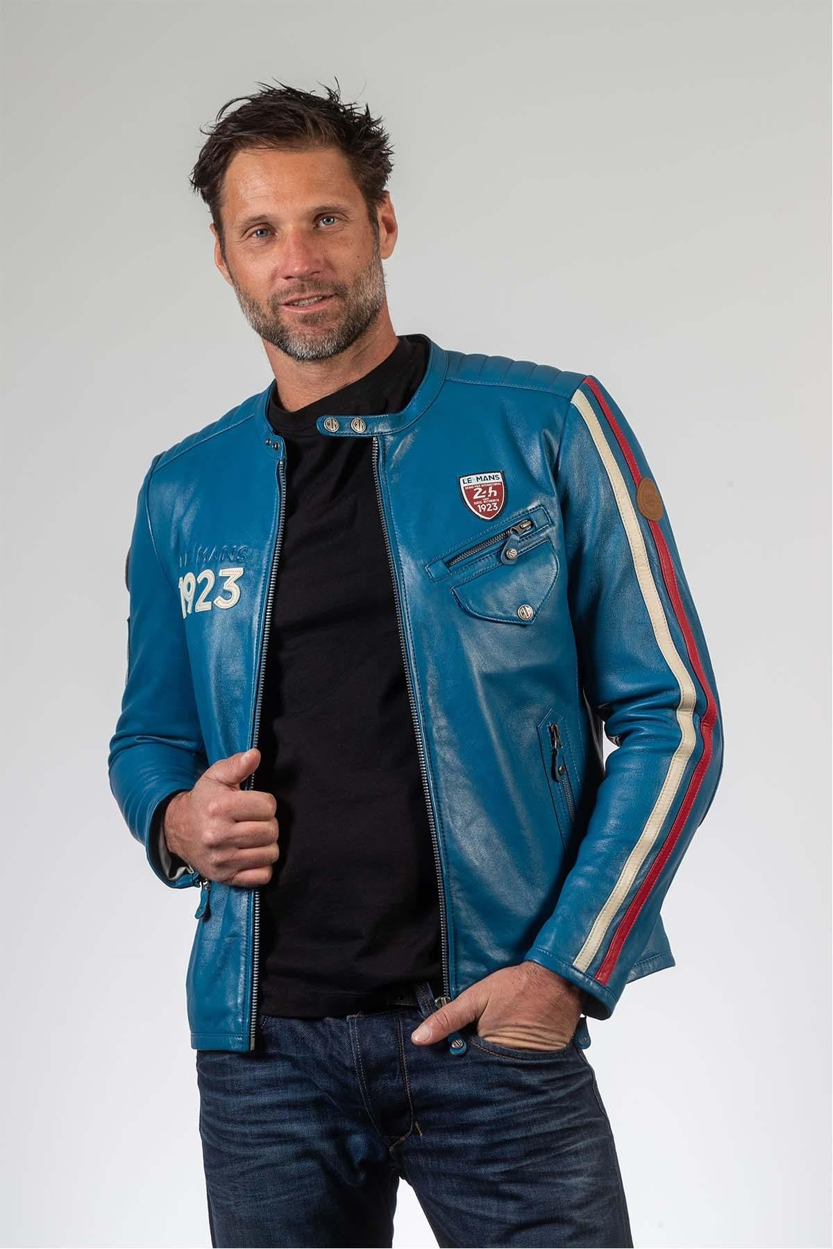Chaqueta Hombre 24h Le Mans MARNE SHEEP CROWN OCEAN BLUE — vista 1