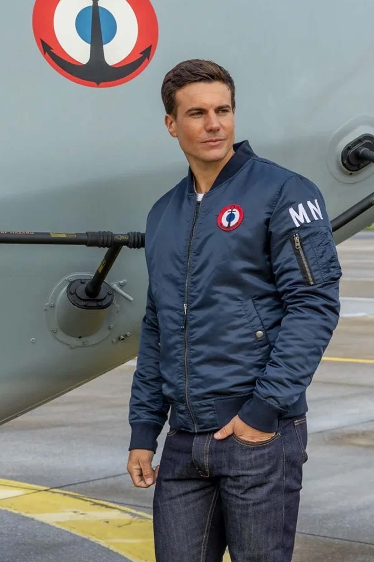 Herren Jacke Marine Nationale SPIRIT MN NAVY — Ansicht 2