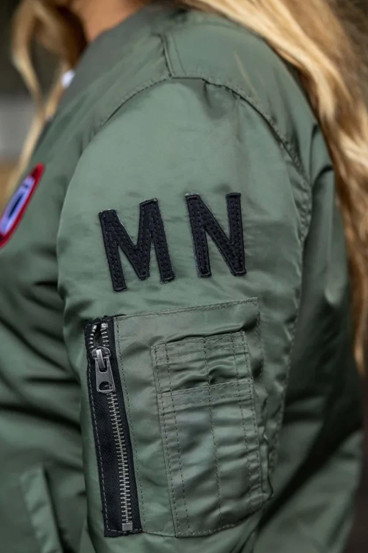 Herren Jacke Marine Nationale SPIRIT MN KHAKI GREEN — Ansicht 6