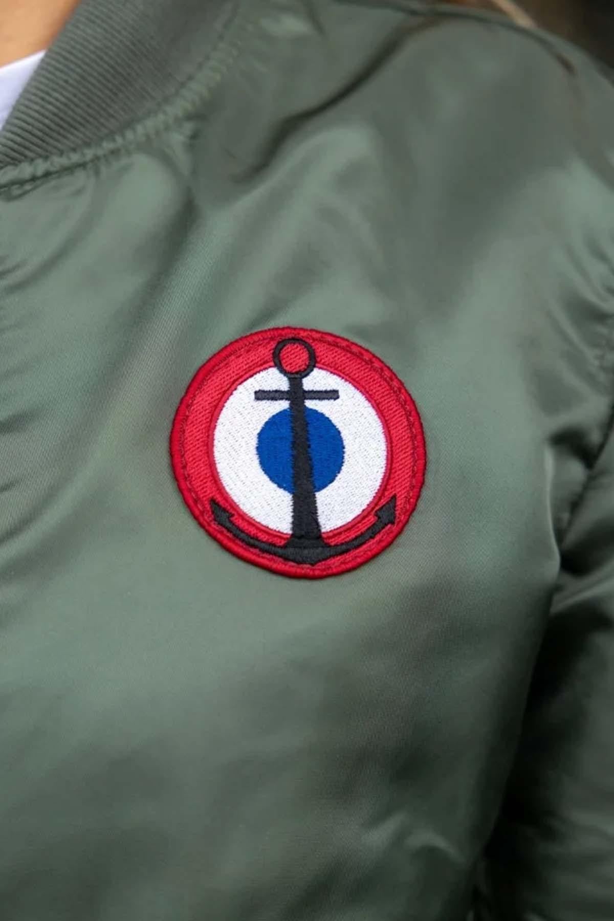 Herren Jacke Marine Nationale SPIRIT MN KHAKI GREEN — Ansicht 7