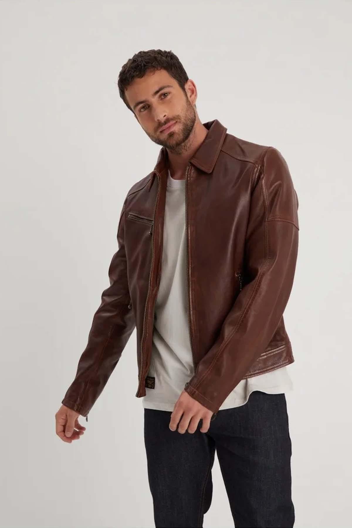 Giacche Uomo Daytona MICK SHEEP TIGER BISON — vista 1