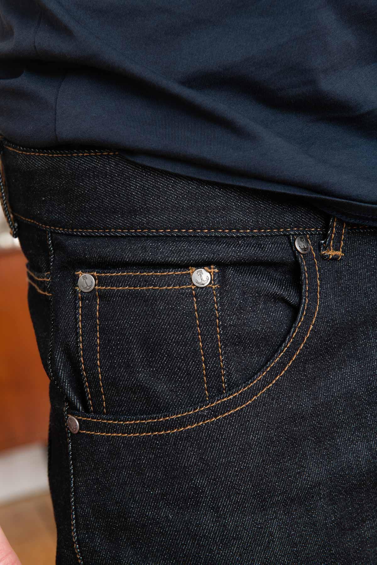 Herren Hose Iron & Resin NIHON DENIM PANT INDIGO — Ansicht 4