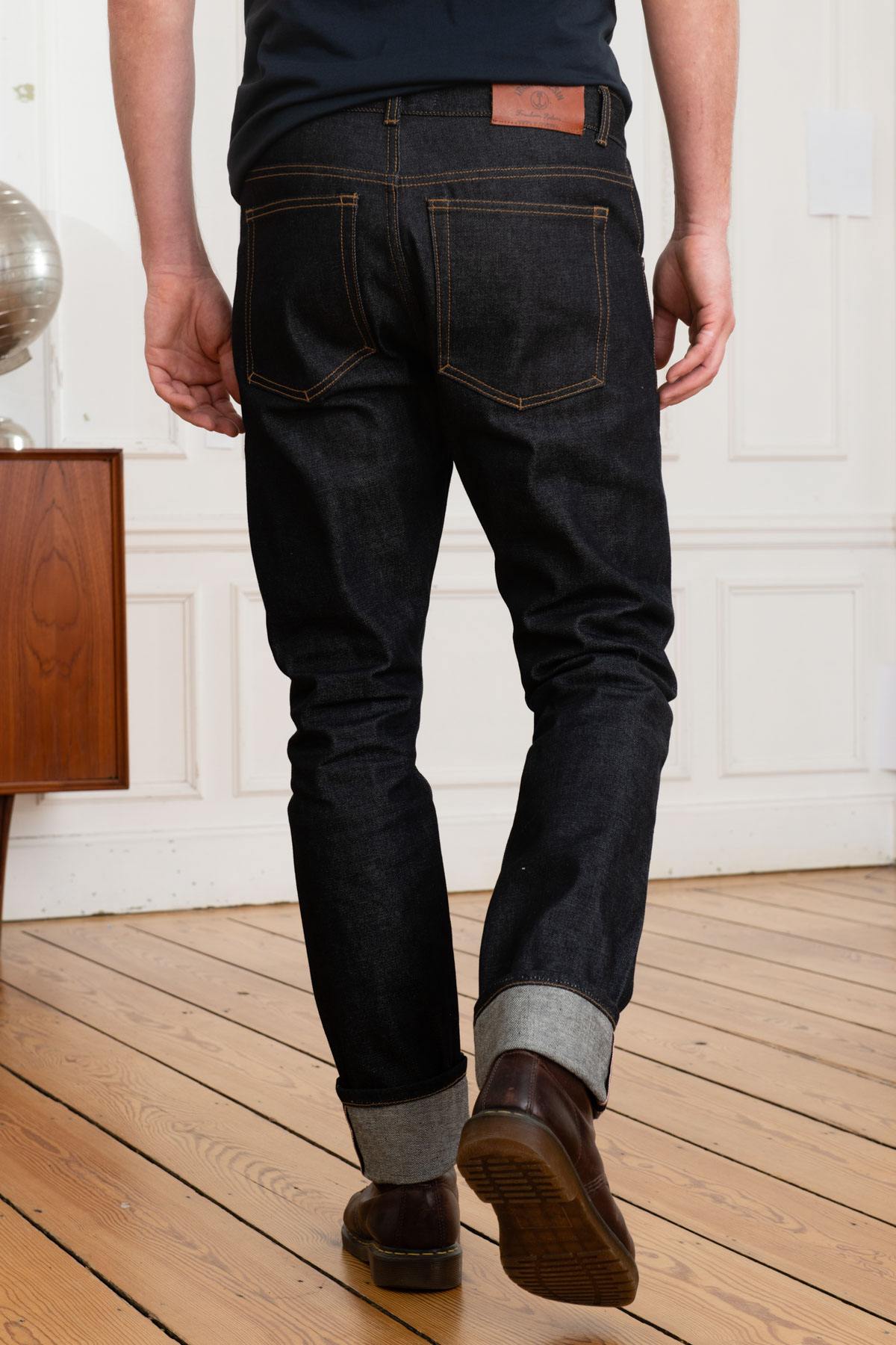 Herren Hose Iron & Resin NIHON DENIM PANT INDIGO — Ansicht 3