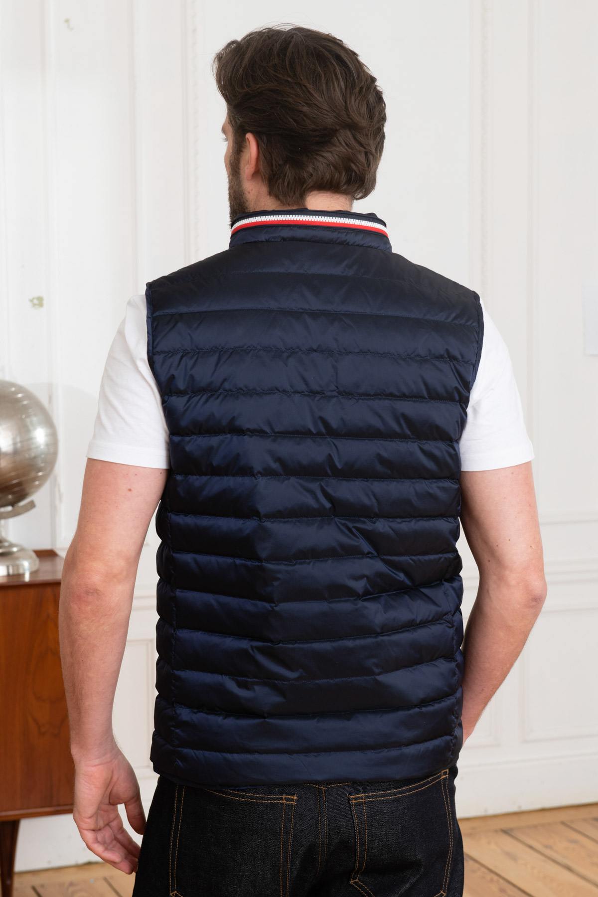 Herren Steppjacke Patrouille De France BLOW REACT NAVY BLUE — Ansicht 4