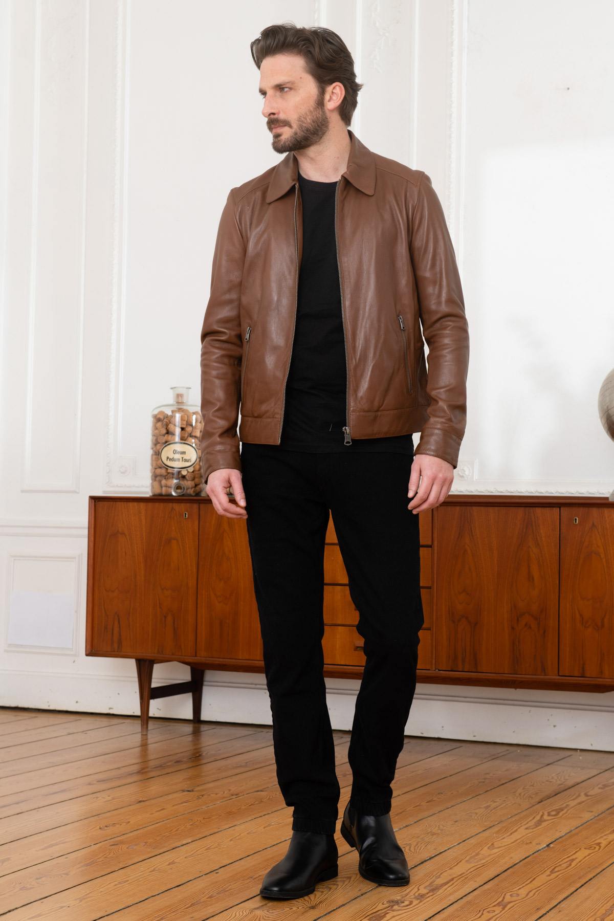 Herren Jacke Oakwood CLAYTON TAN — Ansicht 2